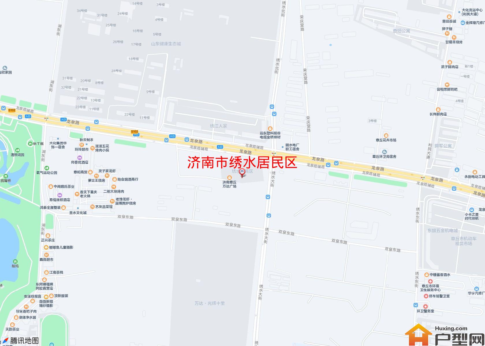 绣水居民区小区 - 户型网