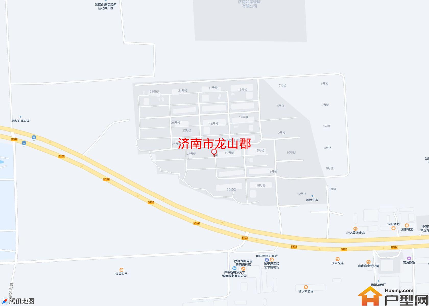 龙山郡小区 - 户型网