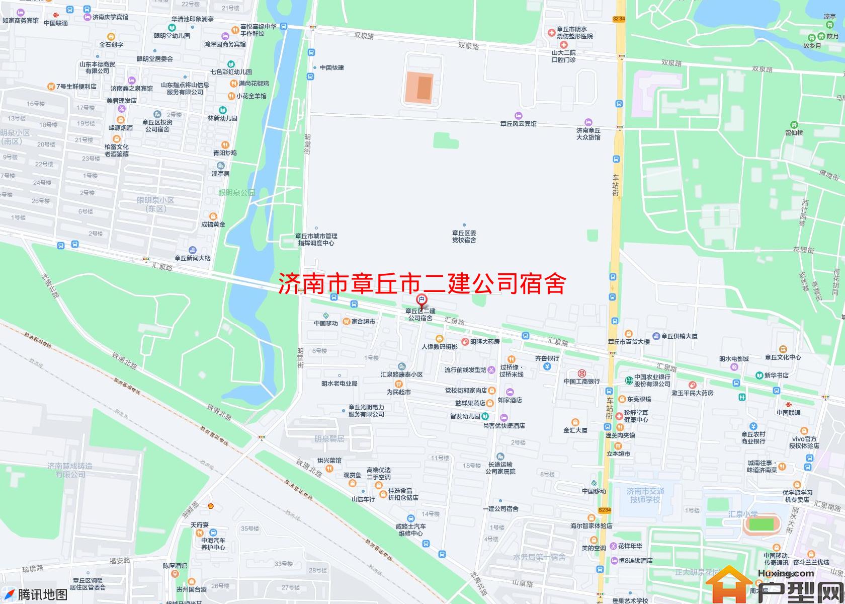 章丘市二建公司宿舍小区 - 户型网