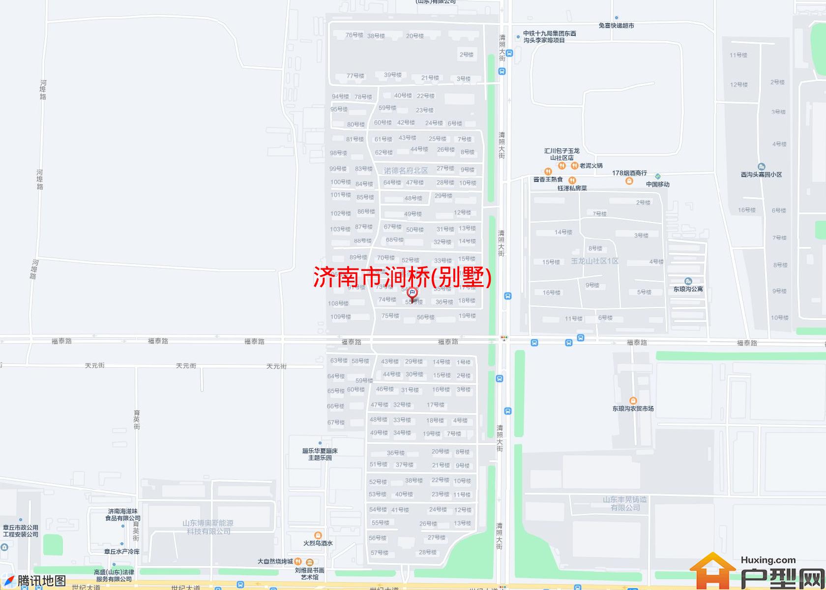 涧桥(别墅)小区 - 户型网
