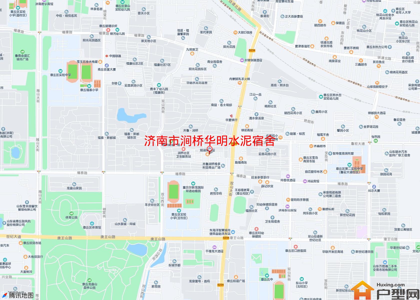 涧桥华明水泥宿舍小区 - 户型网