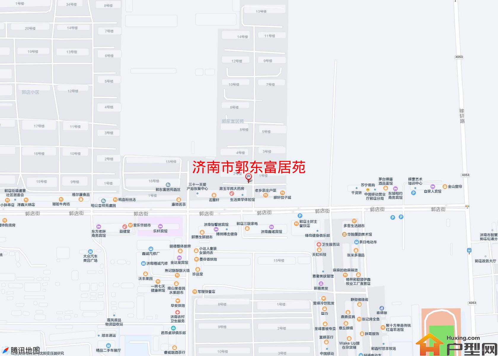 郭东富居苑小区 - 户型网