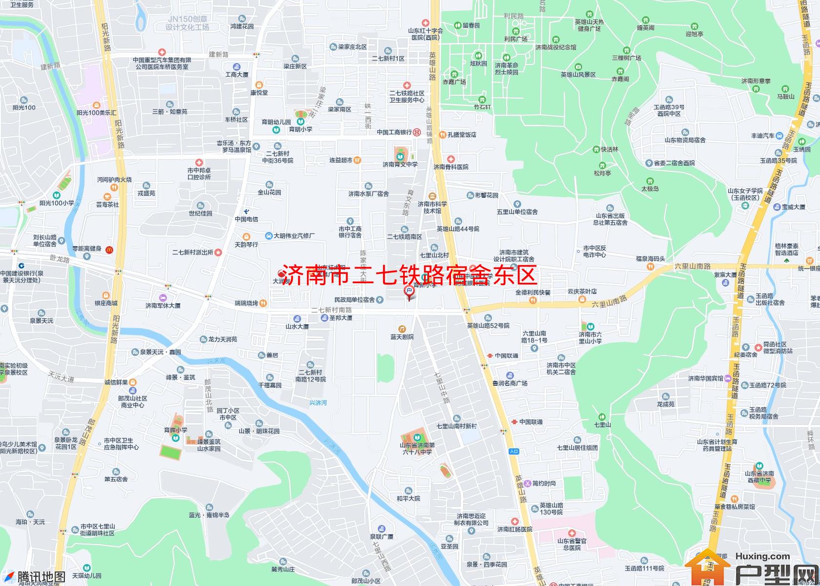 二七铁路宿舍东区小区 - 户型网