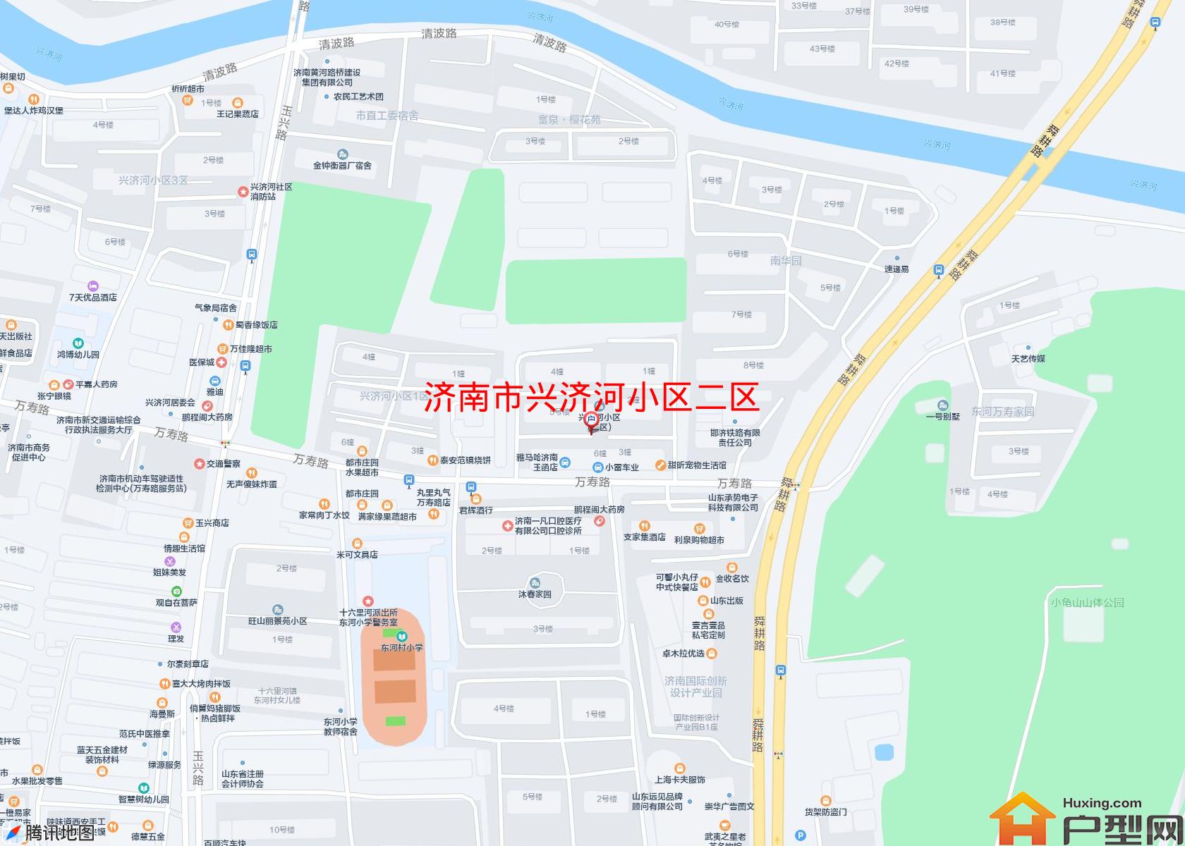 兴济河小区二区小区 - 户型网