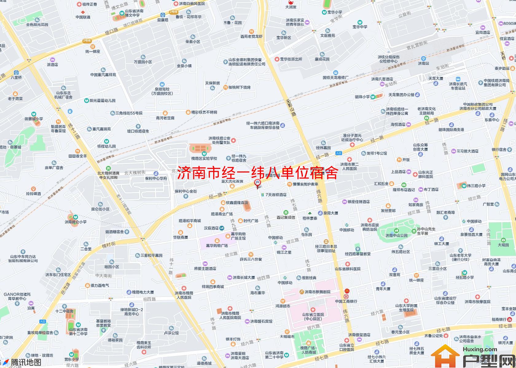 经一纬八单位宿舍小区 - 户型网