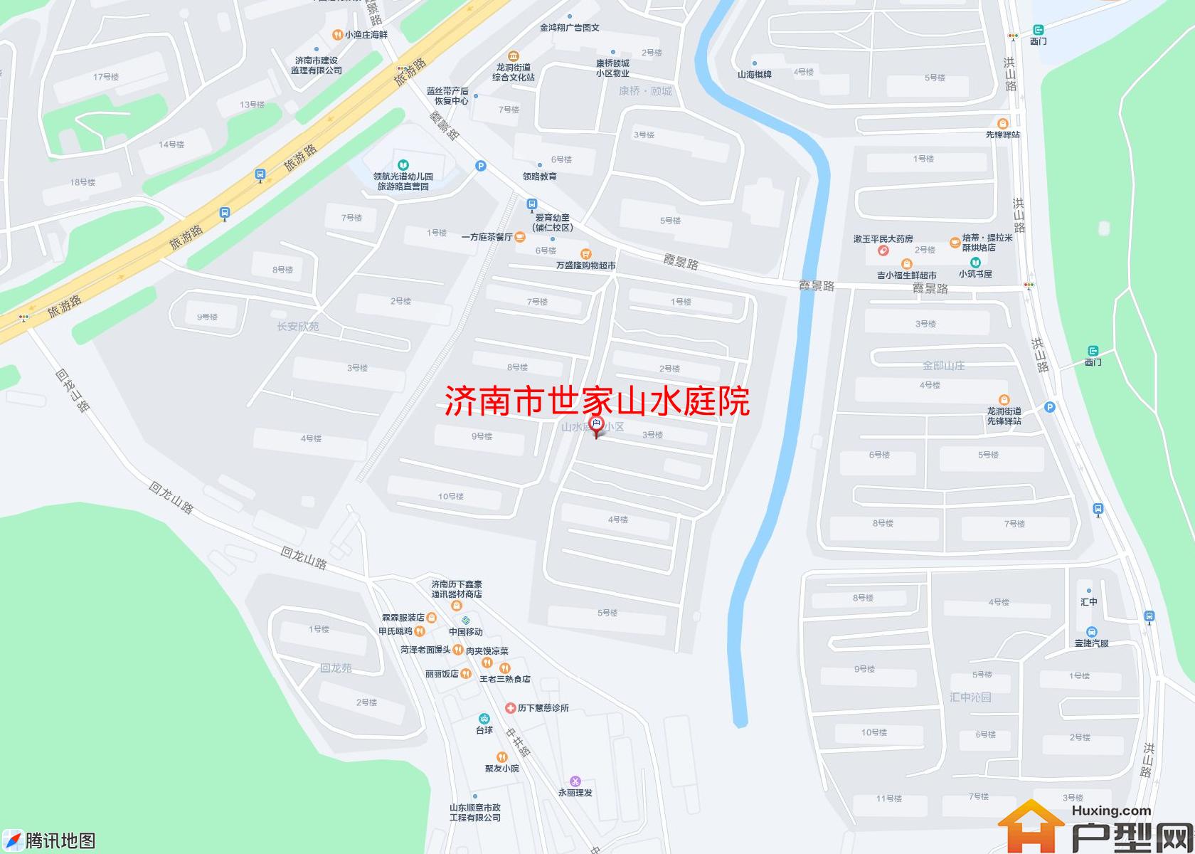 世家山水庭院小区 - 户型网