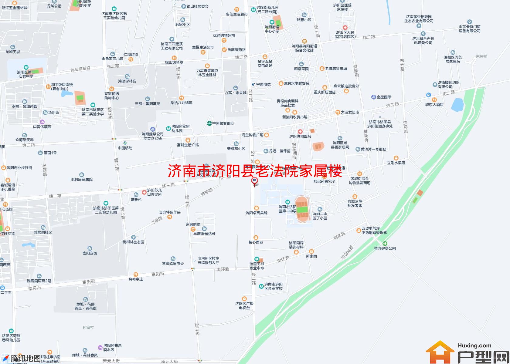 济阳县老法院家属楼小区 - 户型网