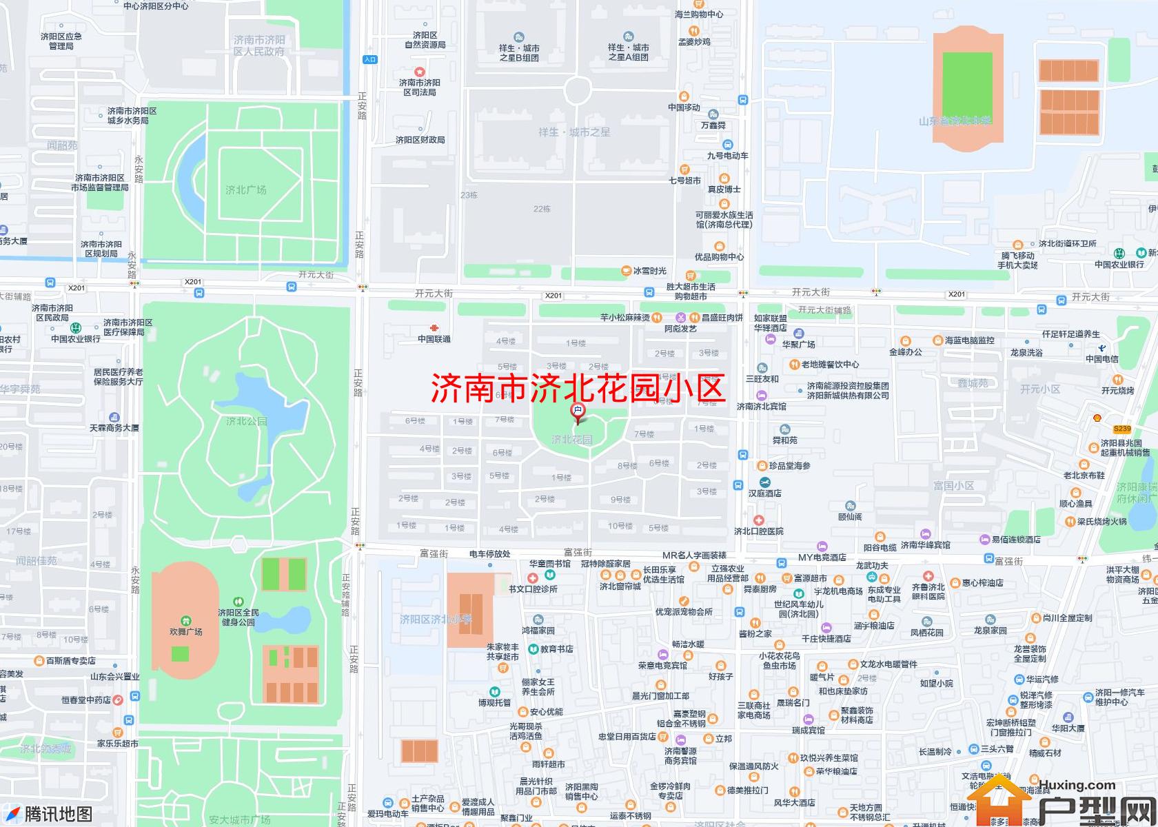 济北花园小区小区 - 户型网