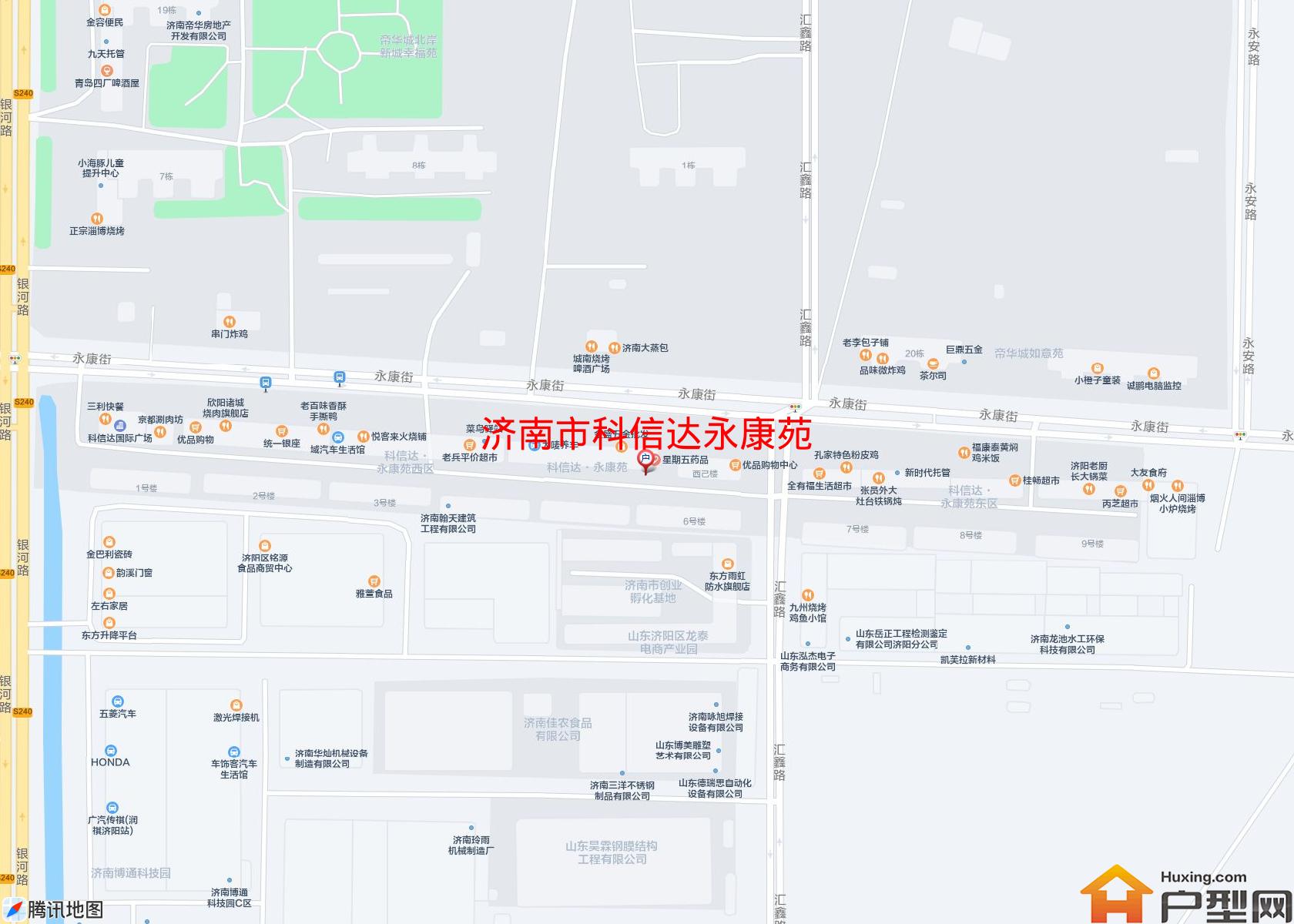 科信达永康苑小区 - 户型网