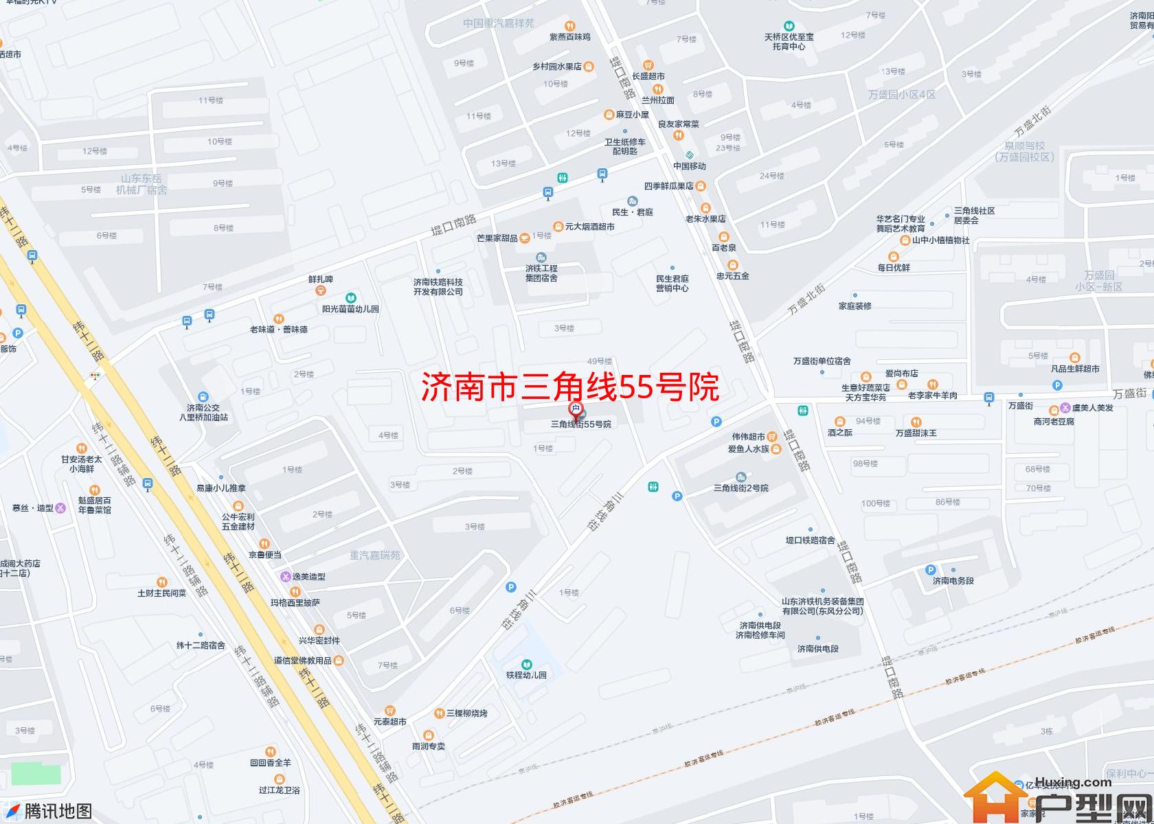 三角线55号院小区 - 户型网