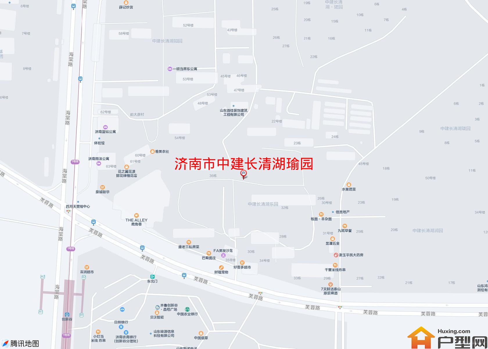 中建长清湖瑜园小区 - 户型网