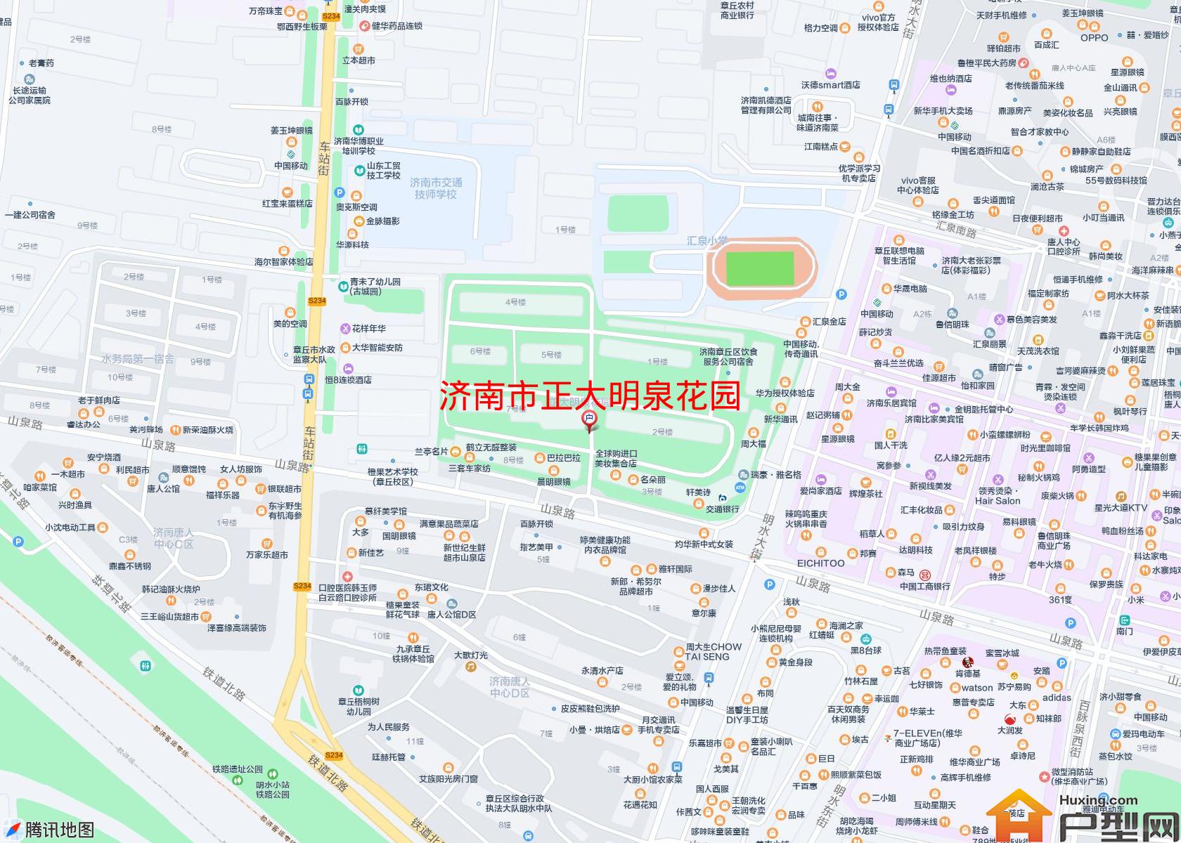 正大明泉花园小区 - 户型网