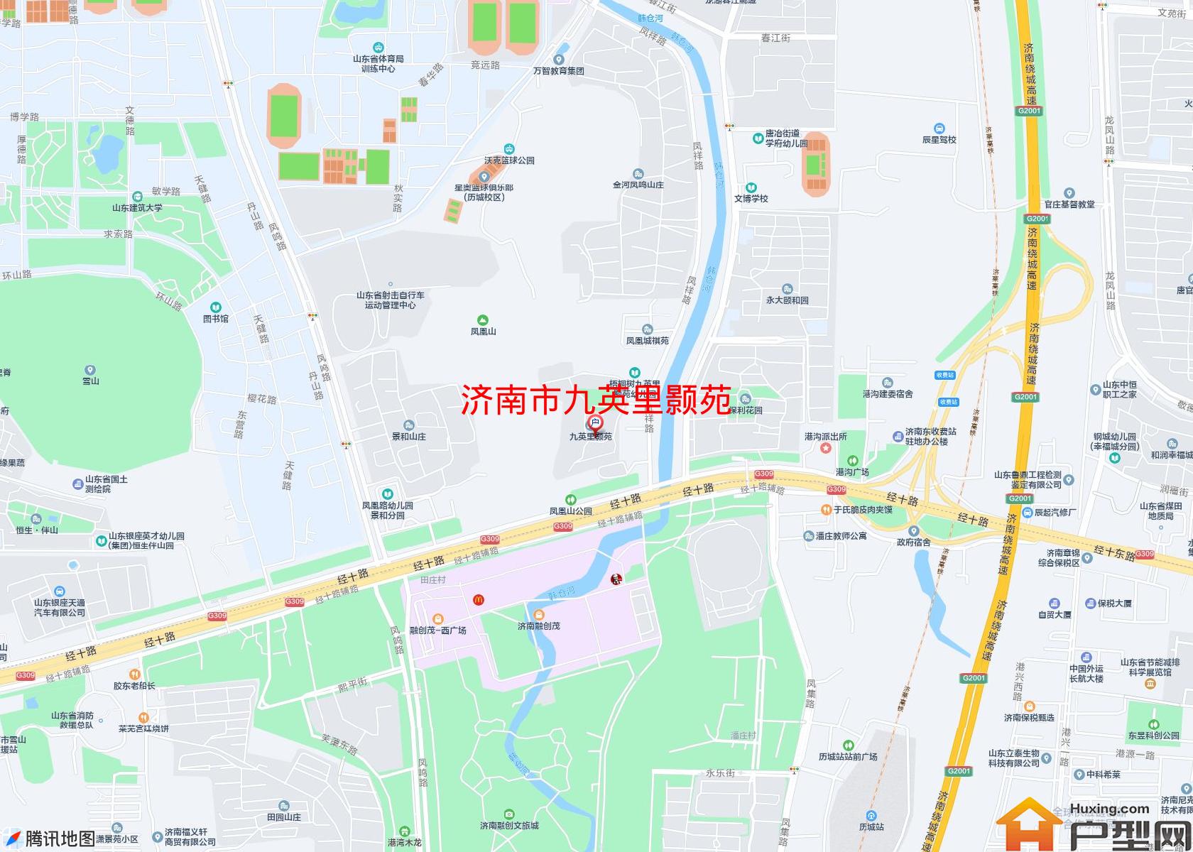 九英里颢苑小区 - 户型网