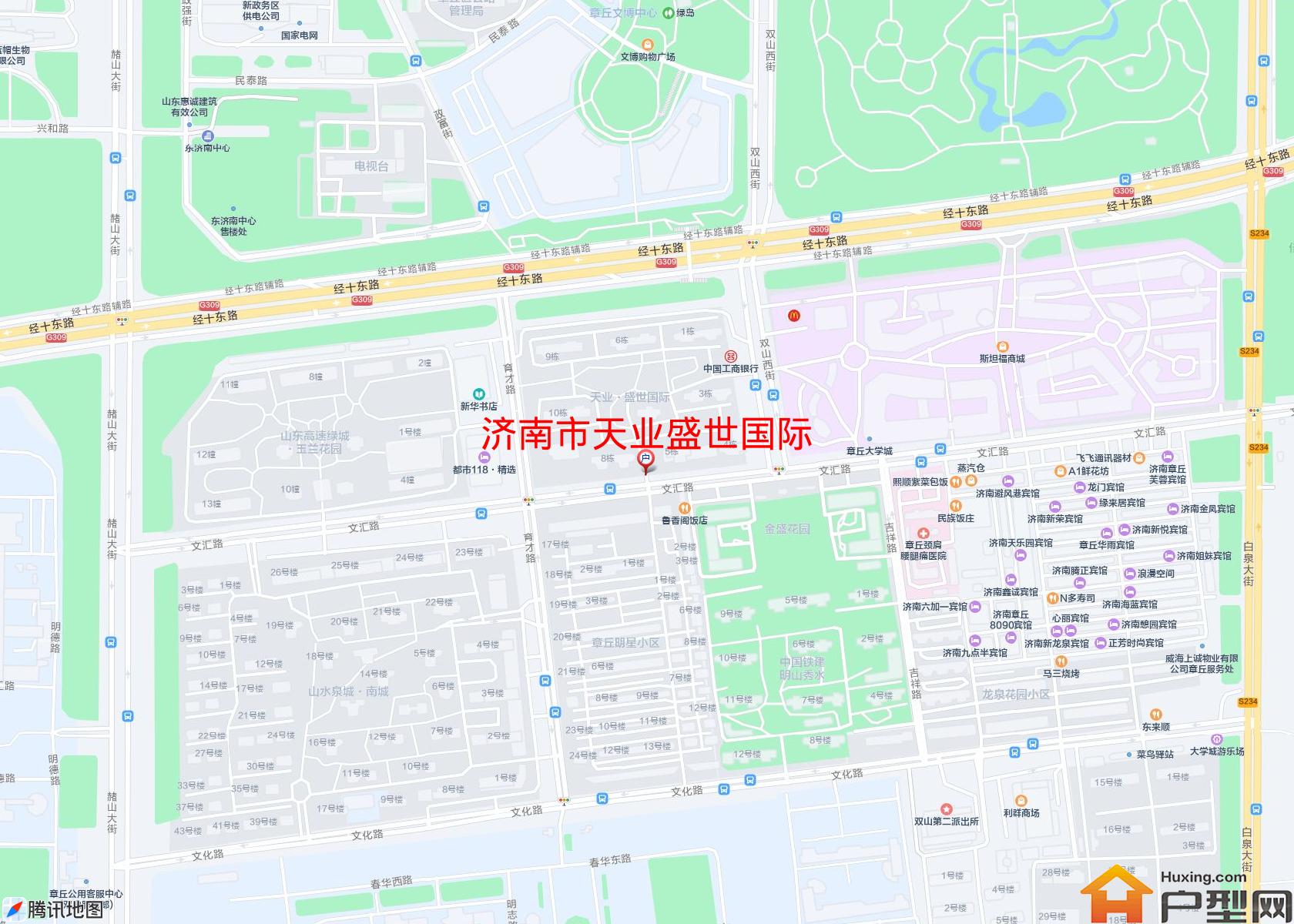 天业盛世国际小区 - 户型网