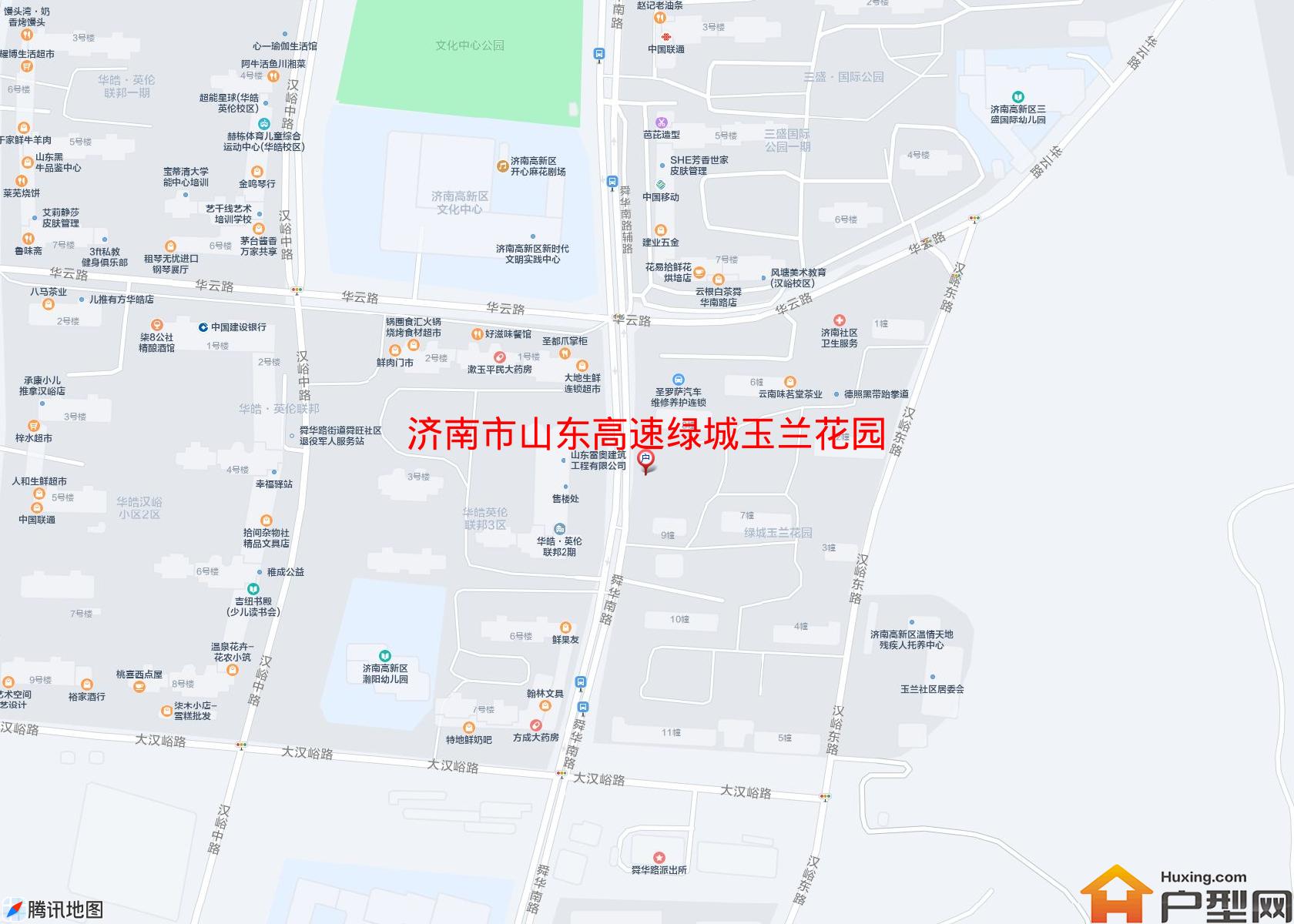 山东高速绿城玉兰花园小区 - 户型网