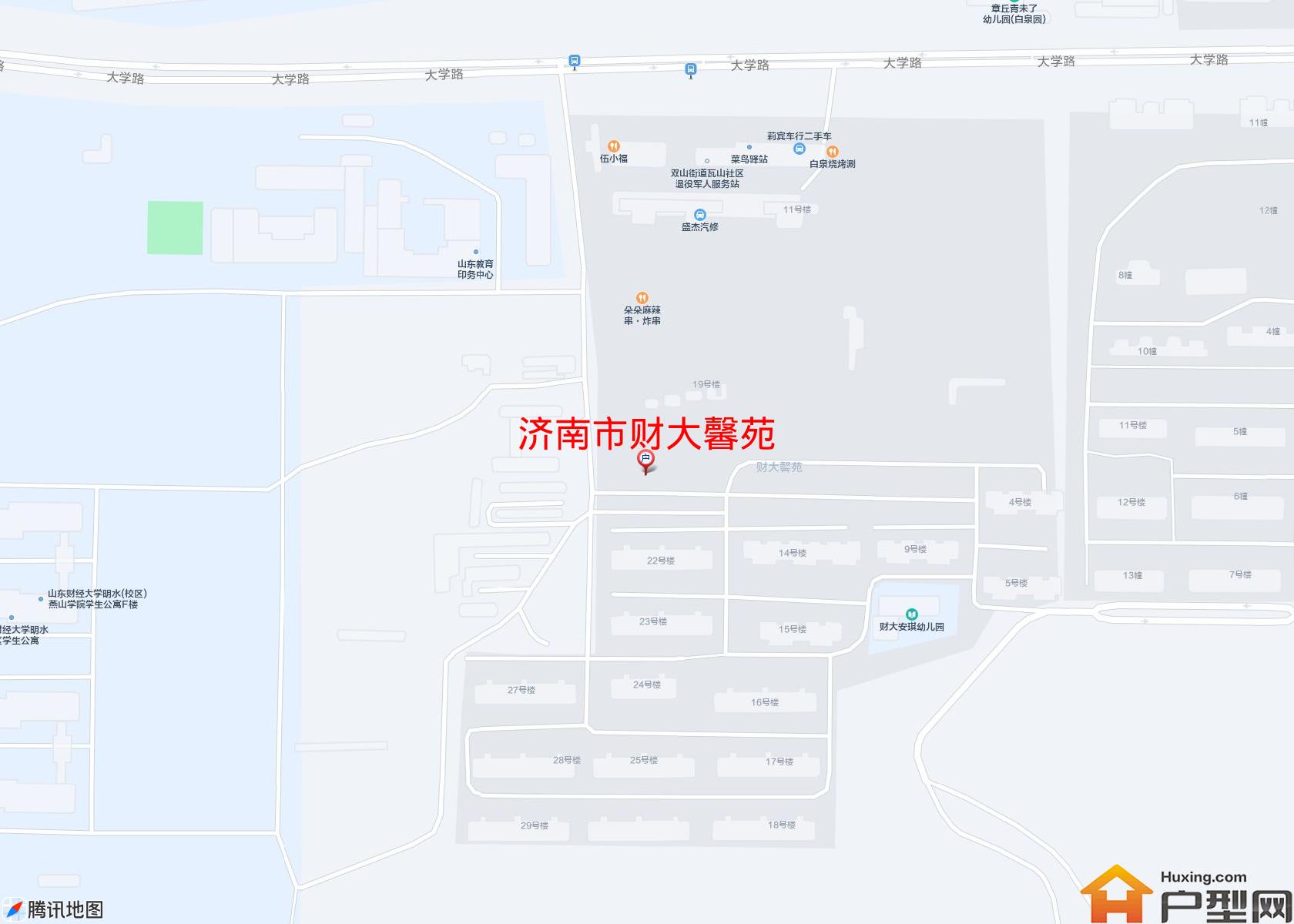 财大馨苑小区 - 户型网