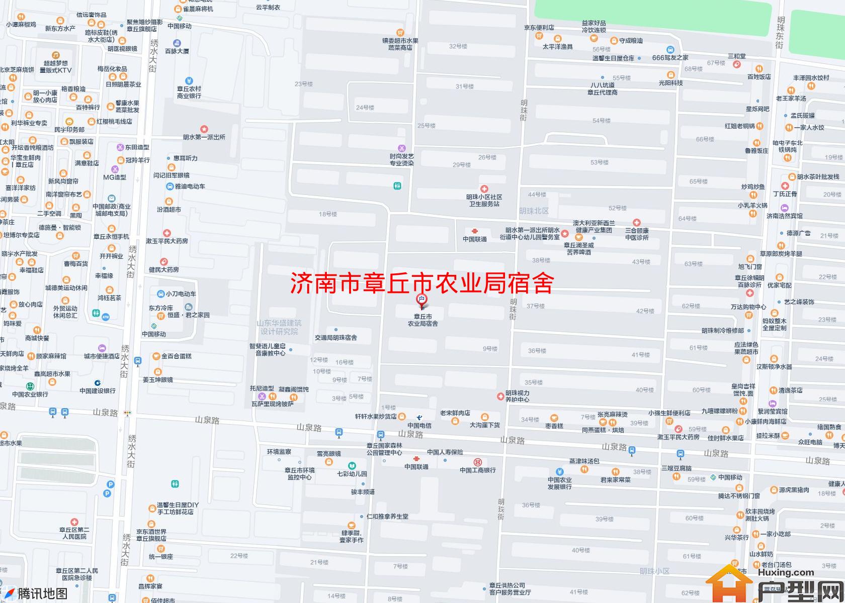 章丘市农业局宿舍小区 - 户型网