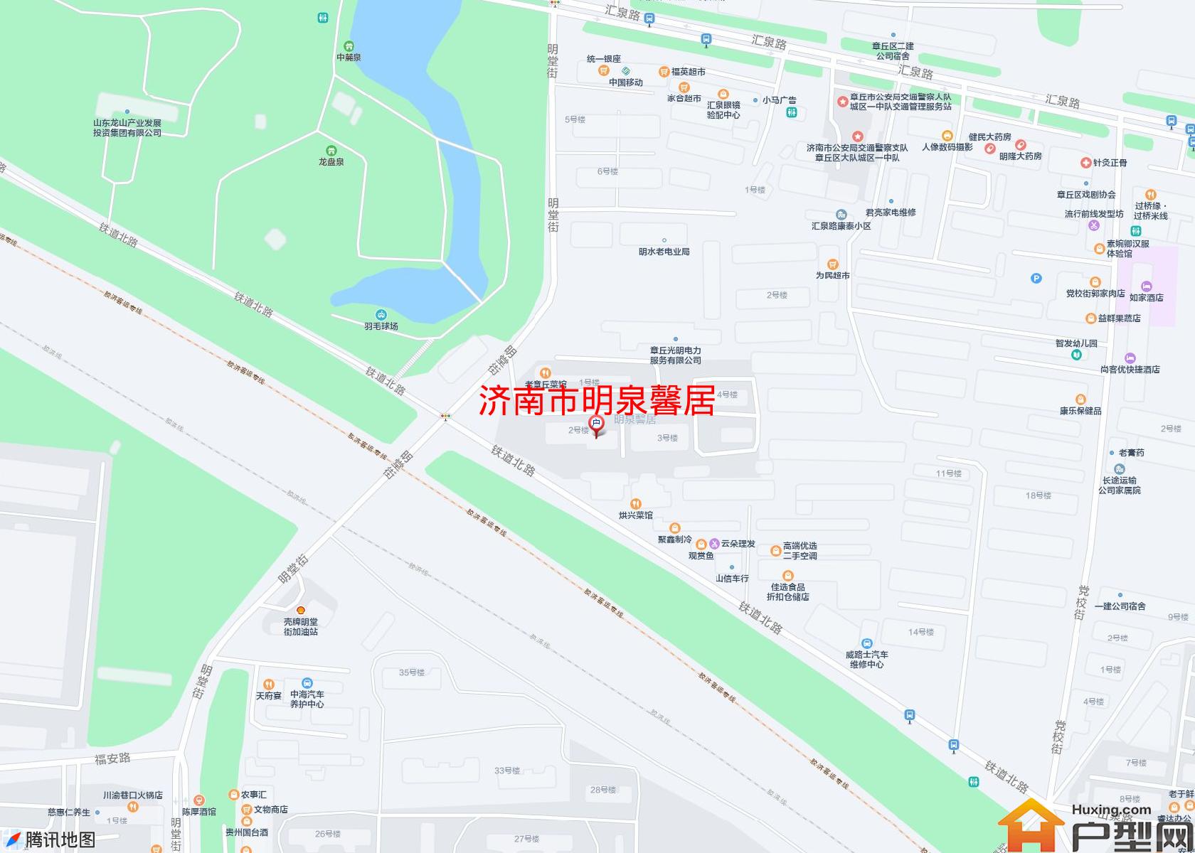 明泉馨居小区 - 户型网