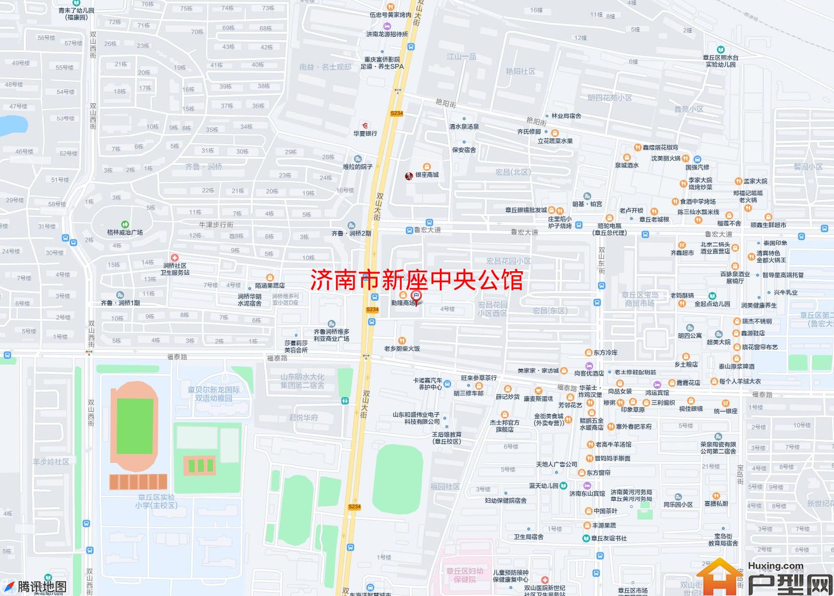 新座中央公馆小区 - 户型网