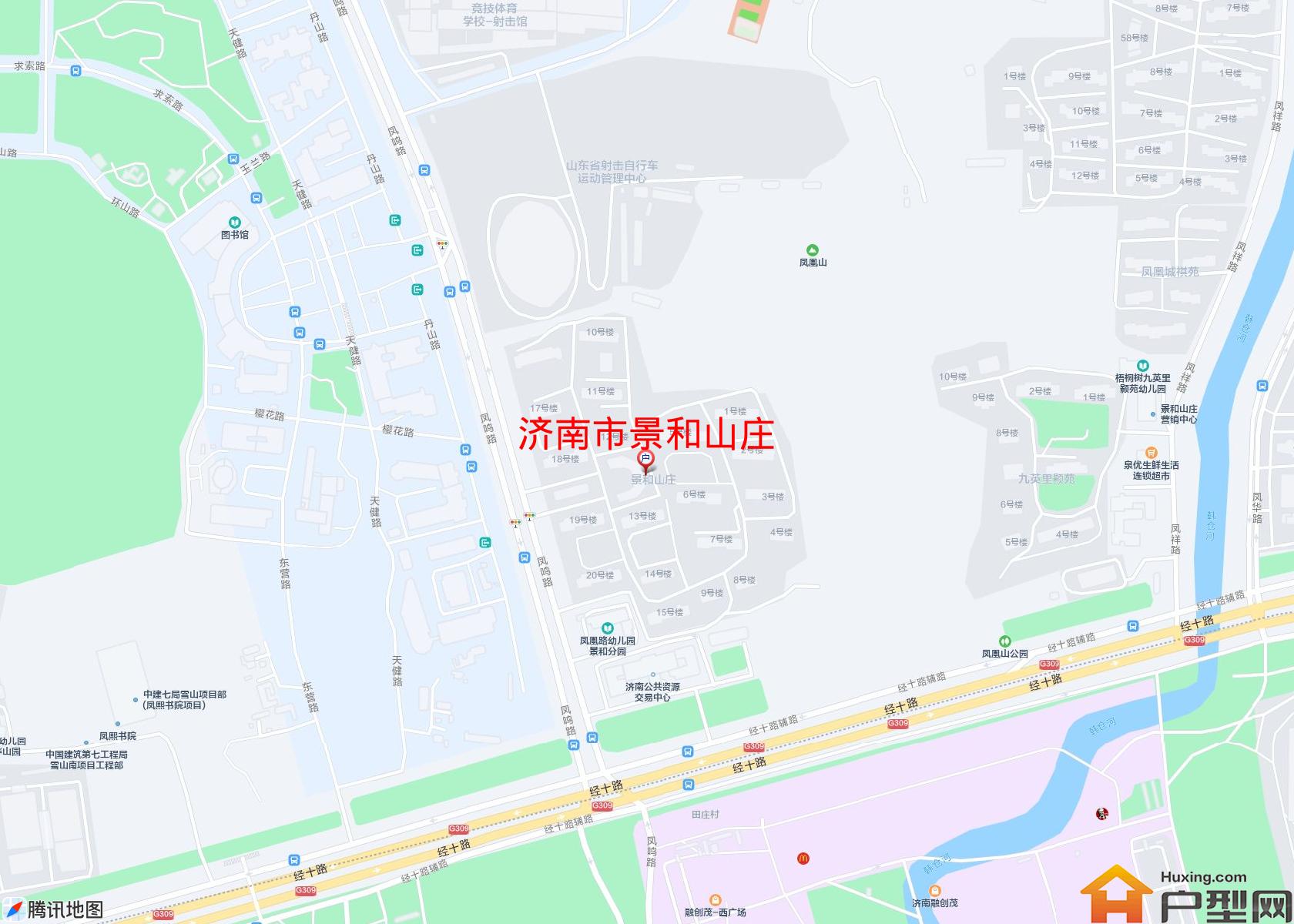 景和山庄小区 - 户型网
