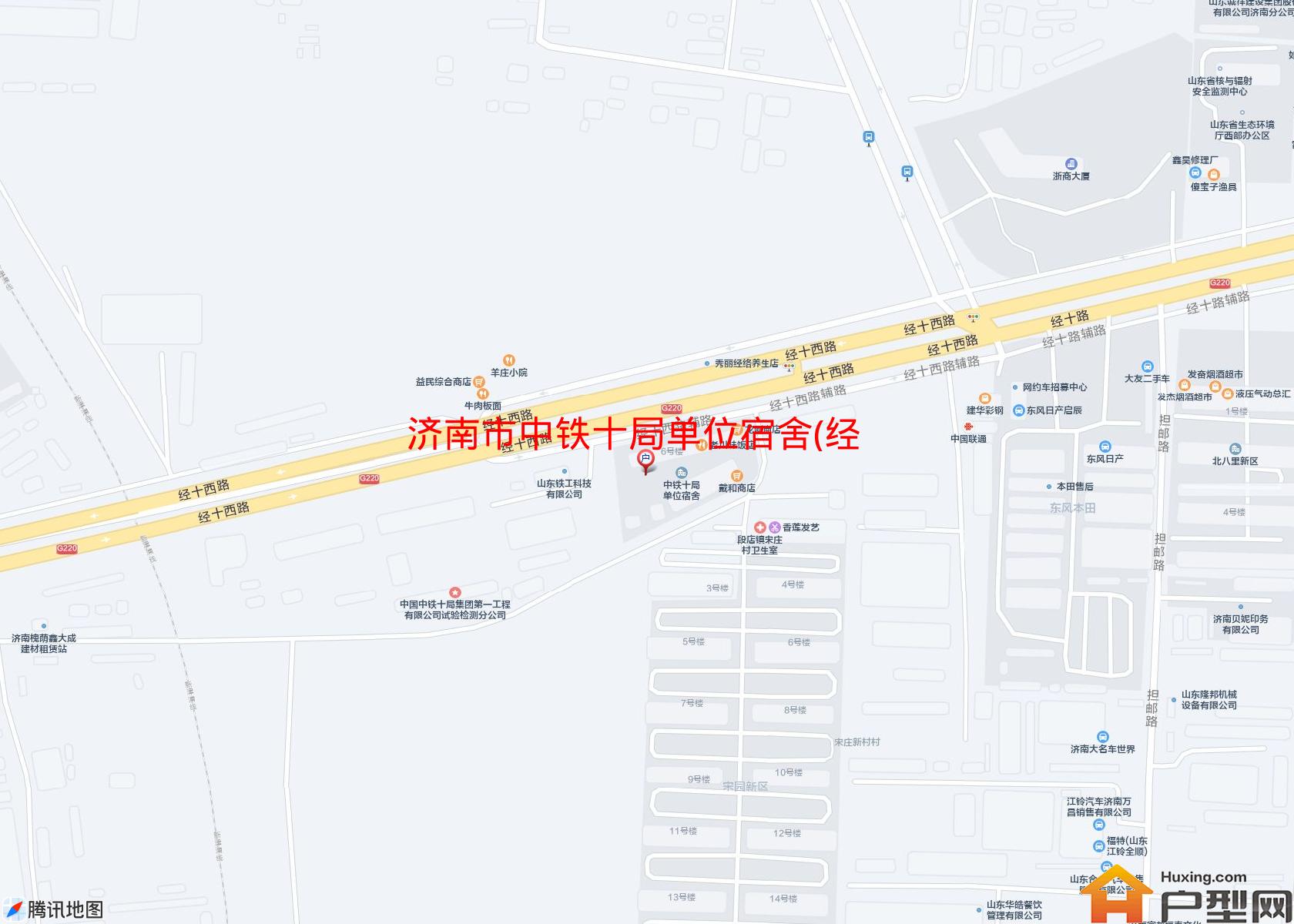 中铁十局单位宿舍(经十西路)小区 - 户型网