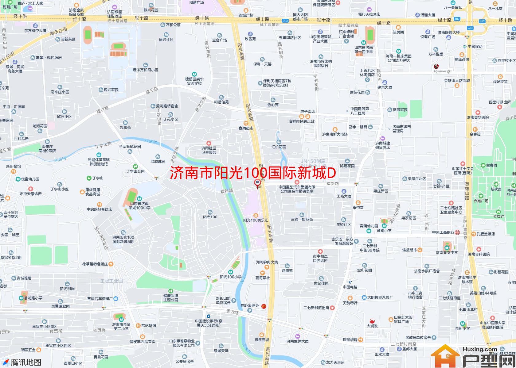 阳光100国际新城D区小区 - 户型网
