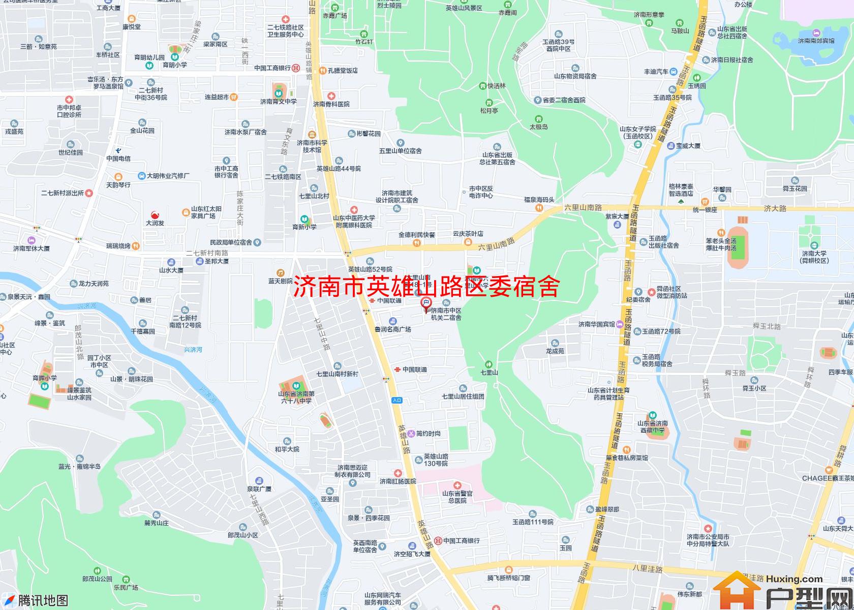 英雄山路区委宿舍小区 - 户型网