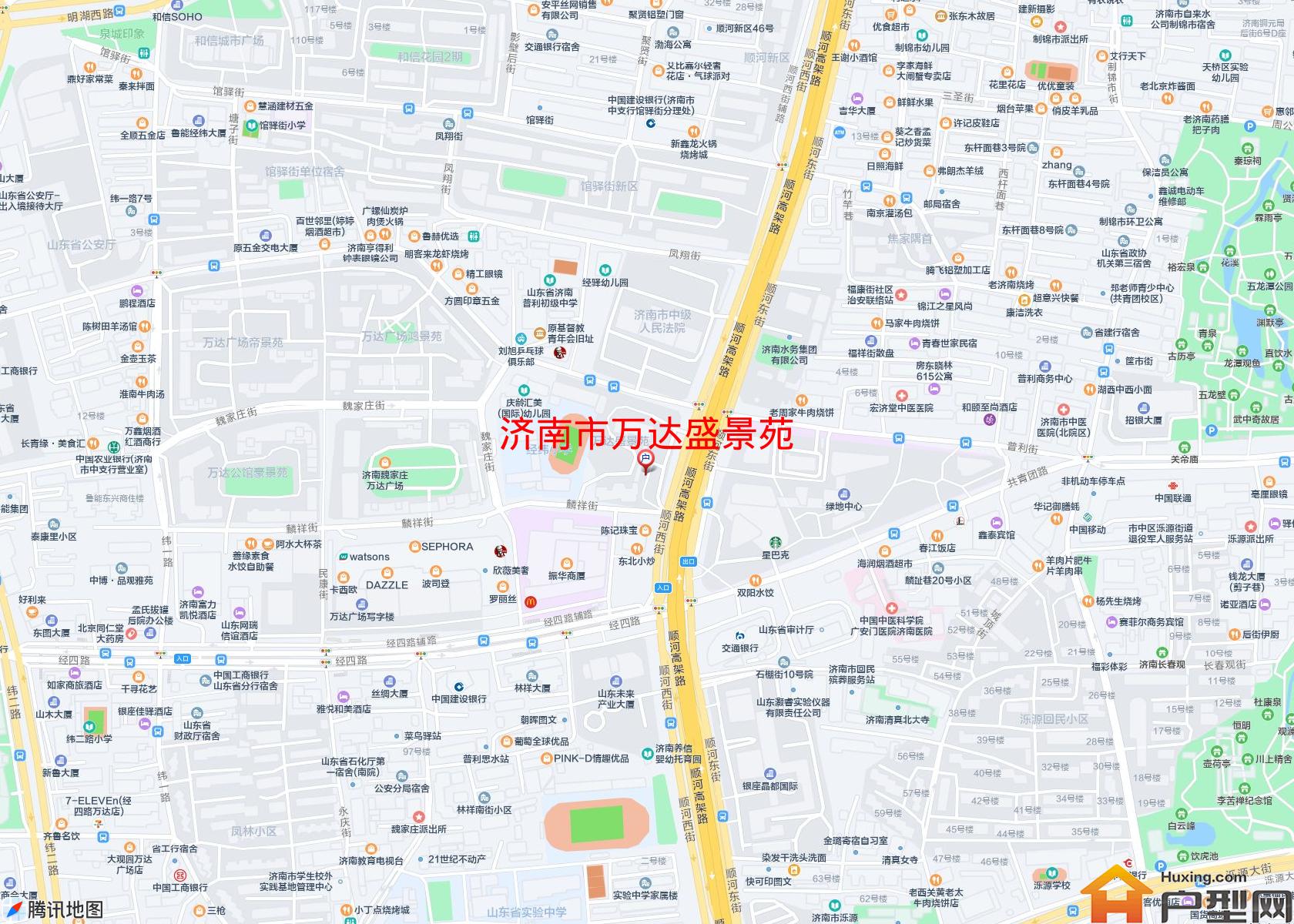 万达盛景苑小区 - 户型网