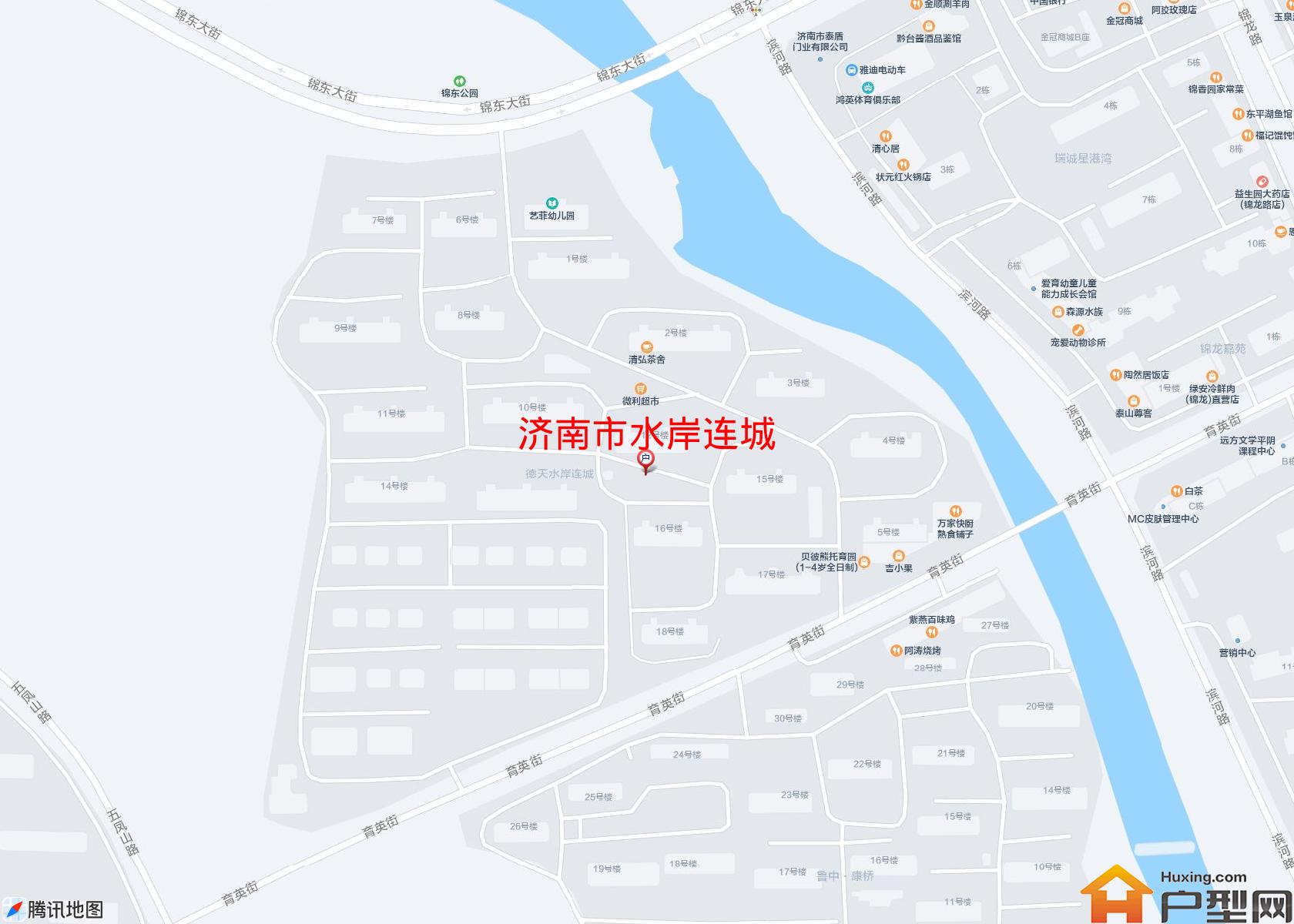 水岸连城小区 - 户型网