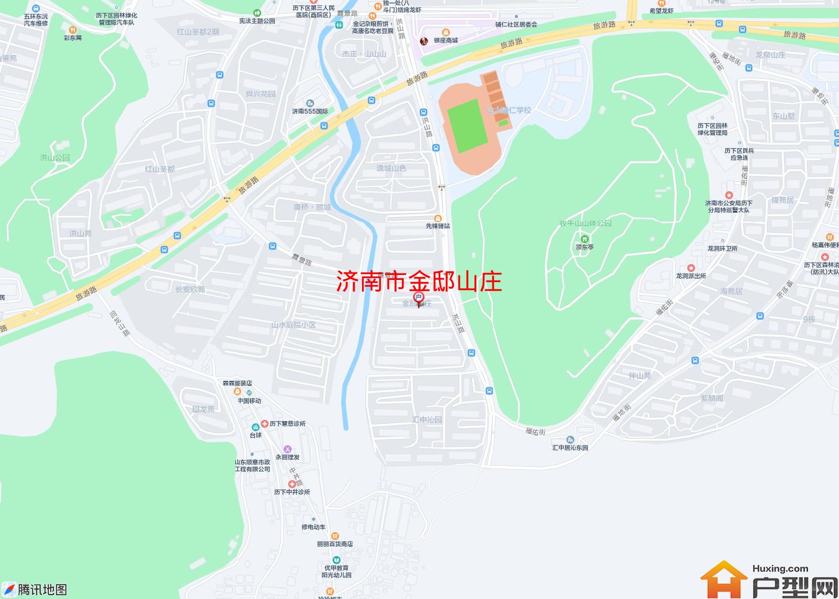 金邸山庄小区 - 户型网