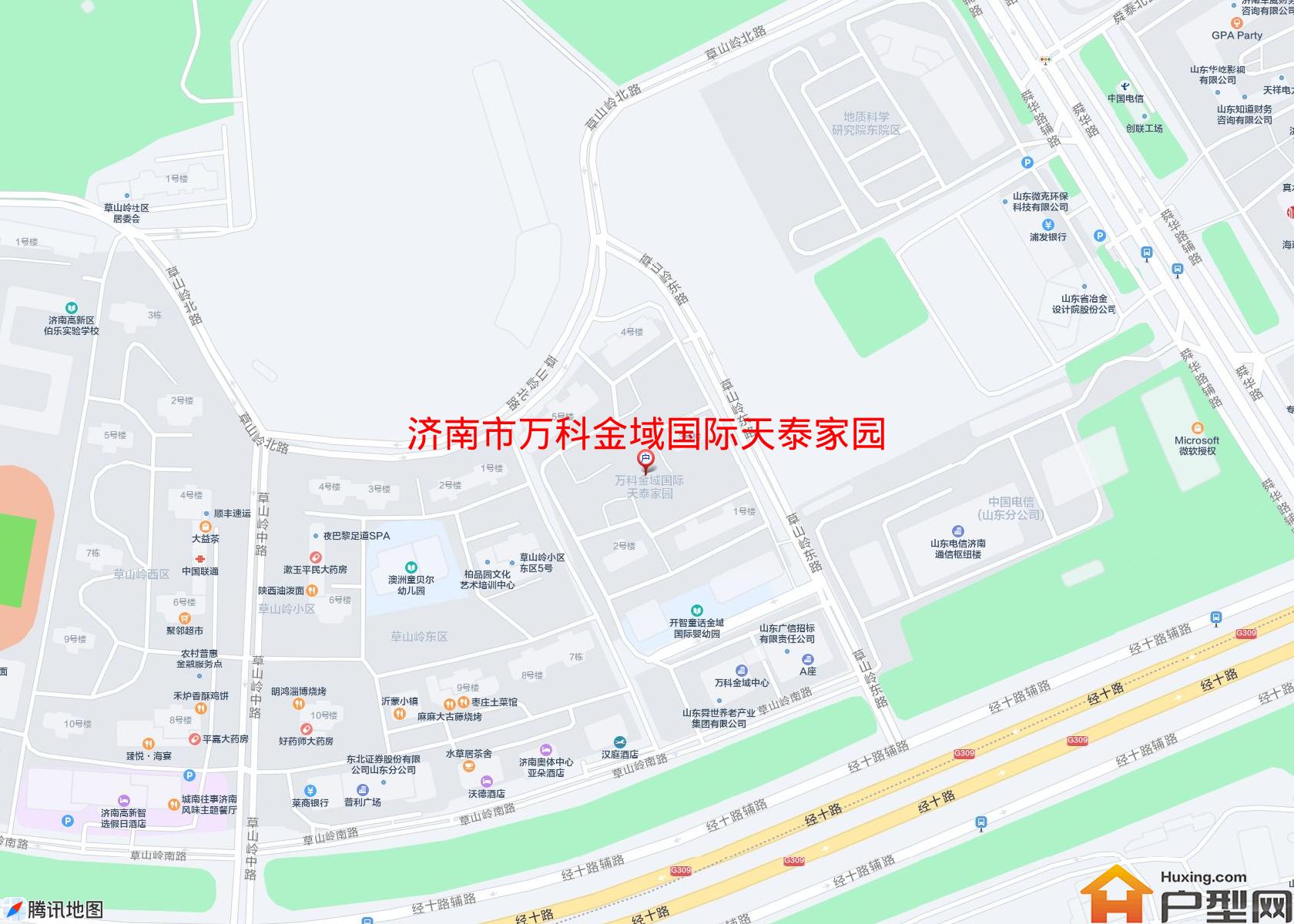 万科金域国际天泰家园小区 - 户型网