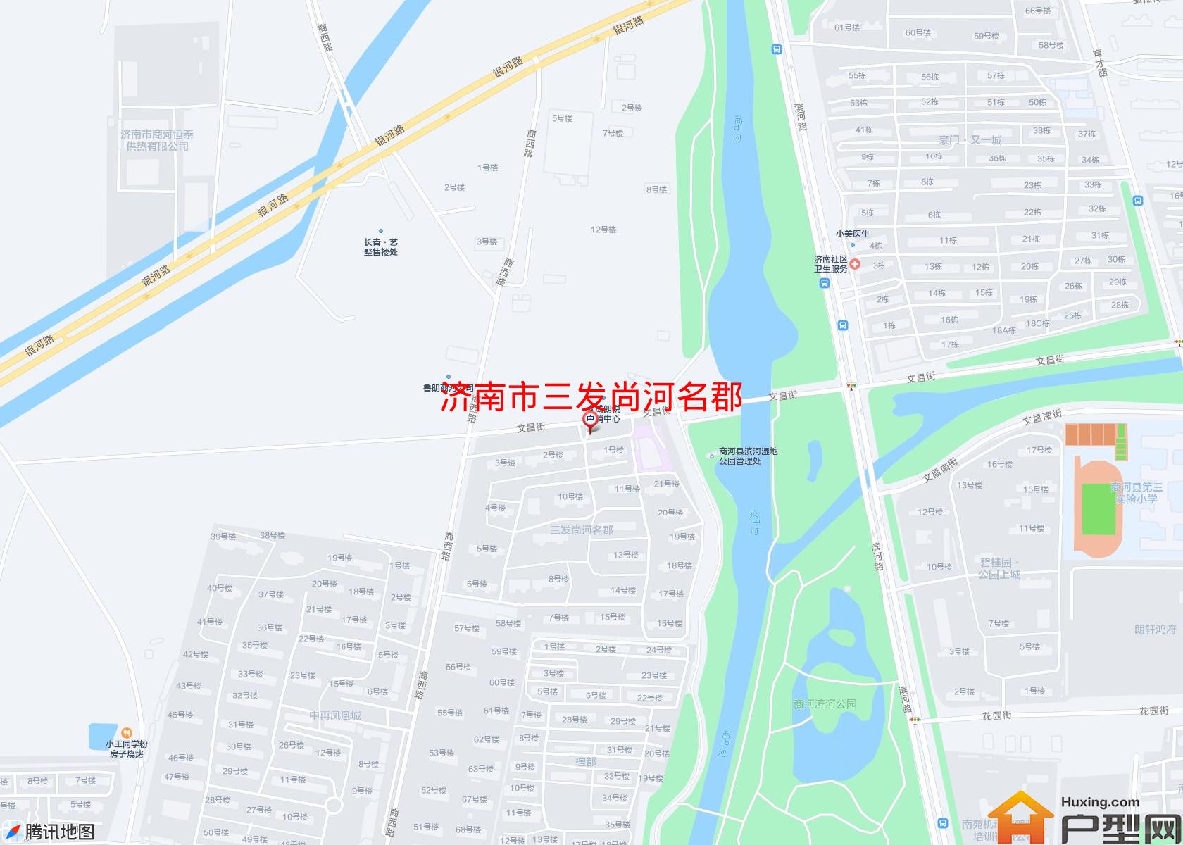 三发尚河名郡小区 - 户型网