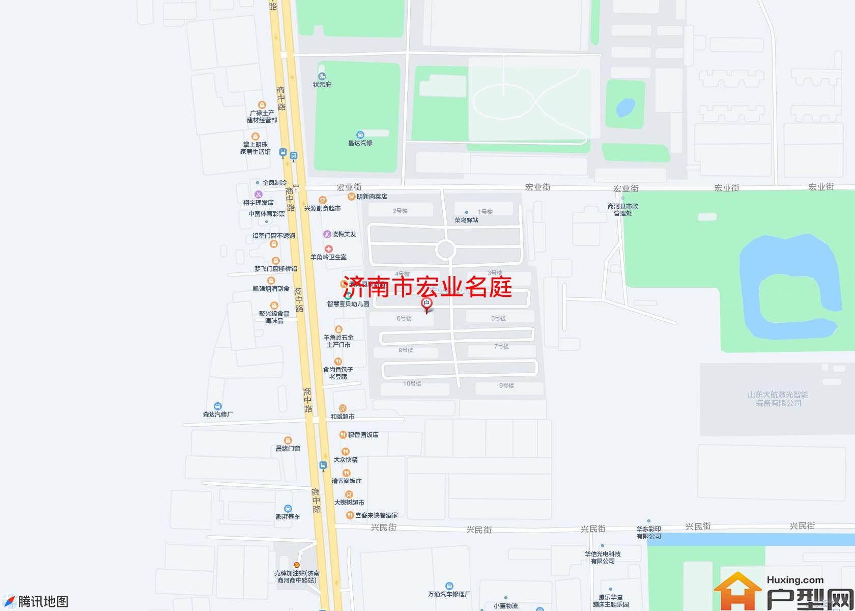 宏业名庭小区 - 户型网