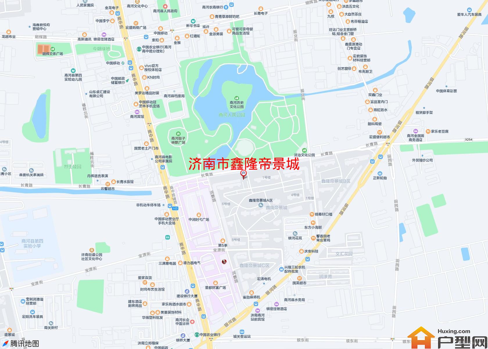 鑫隆帝景城小区 - 户型网