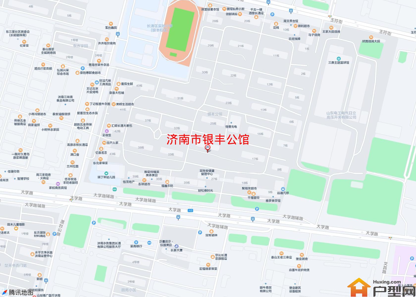 银丰公馆小区 - 户型网