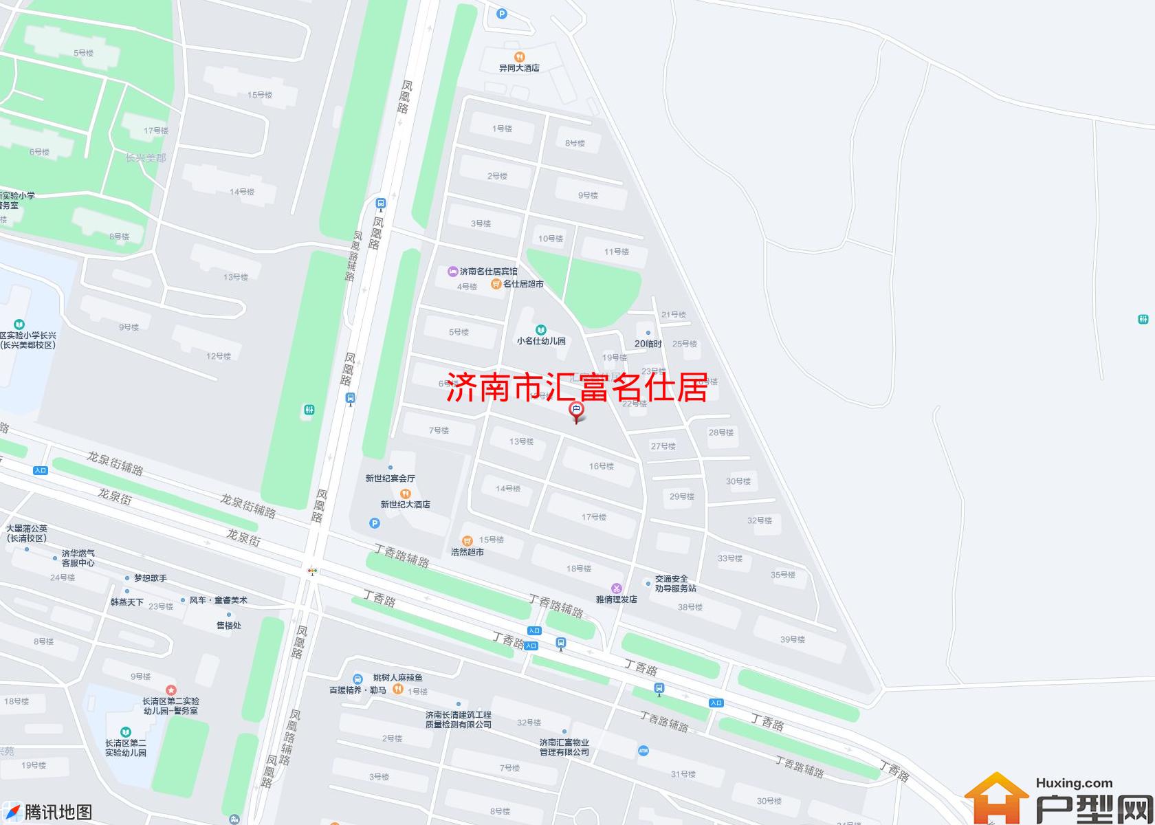 汇富名仕居小区 - 户型网