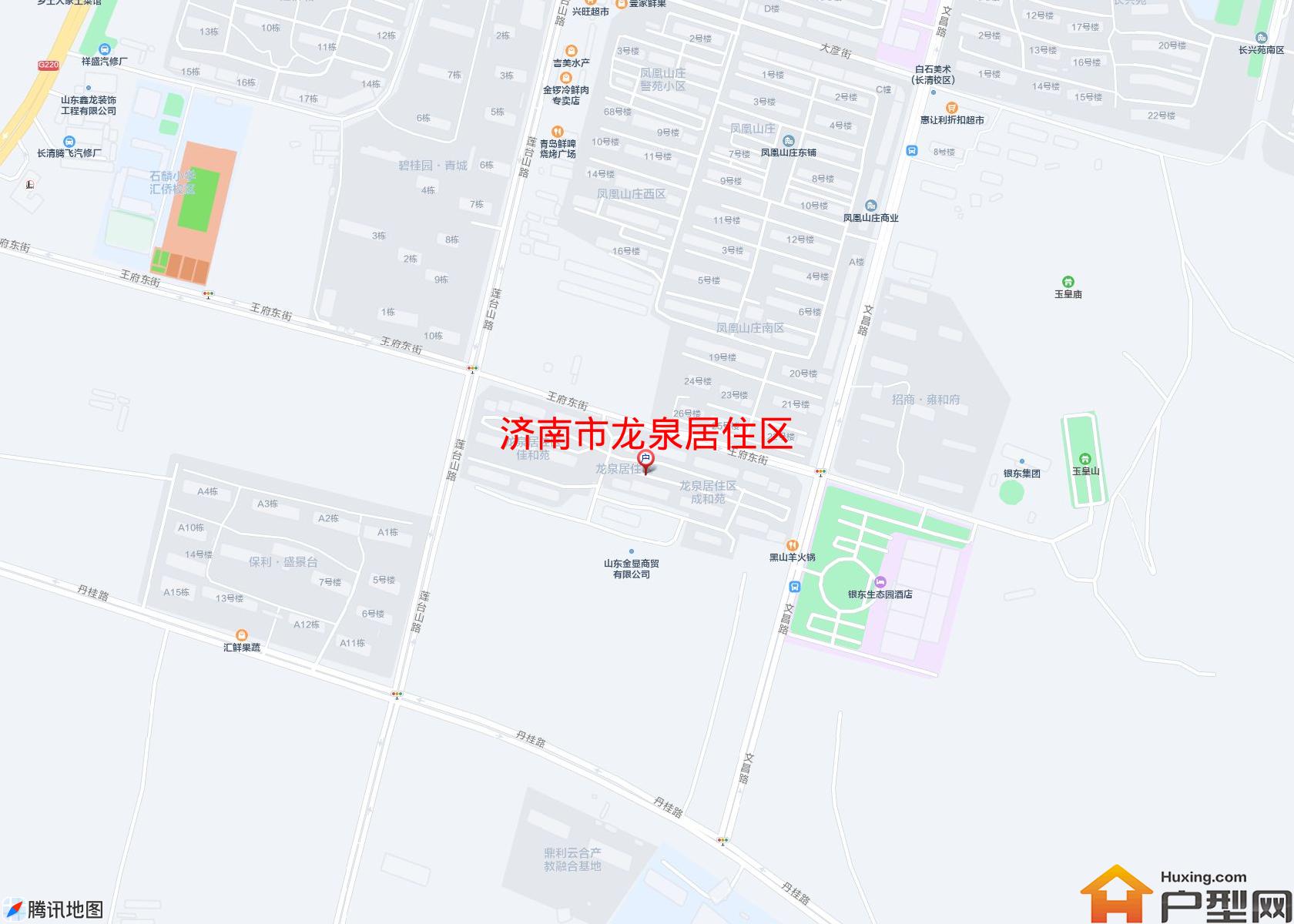 龙泉居住区小区 - 户型网