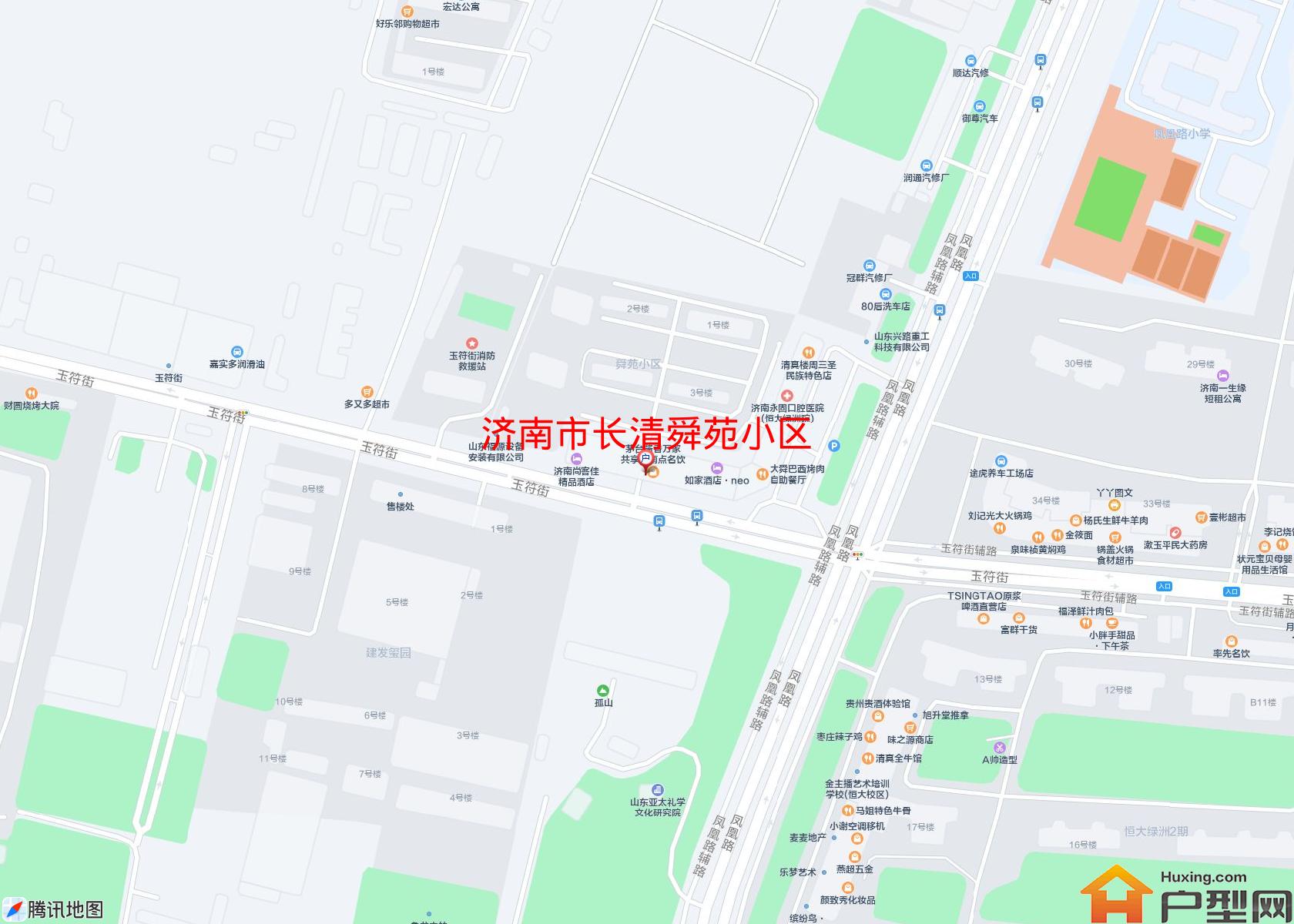 长清舜苑小区小区 - 户型网