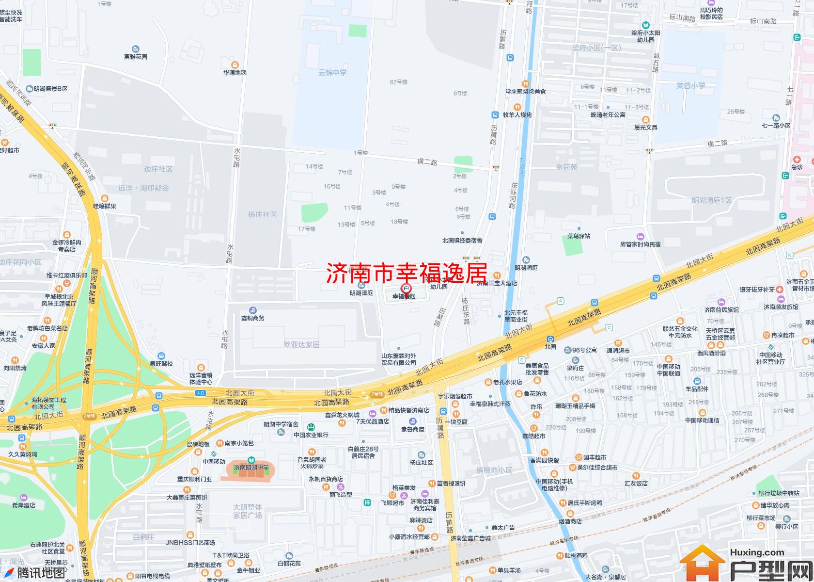 幸福逸居小区 - 户型网