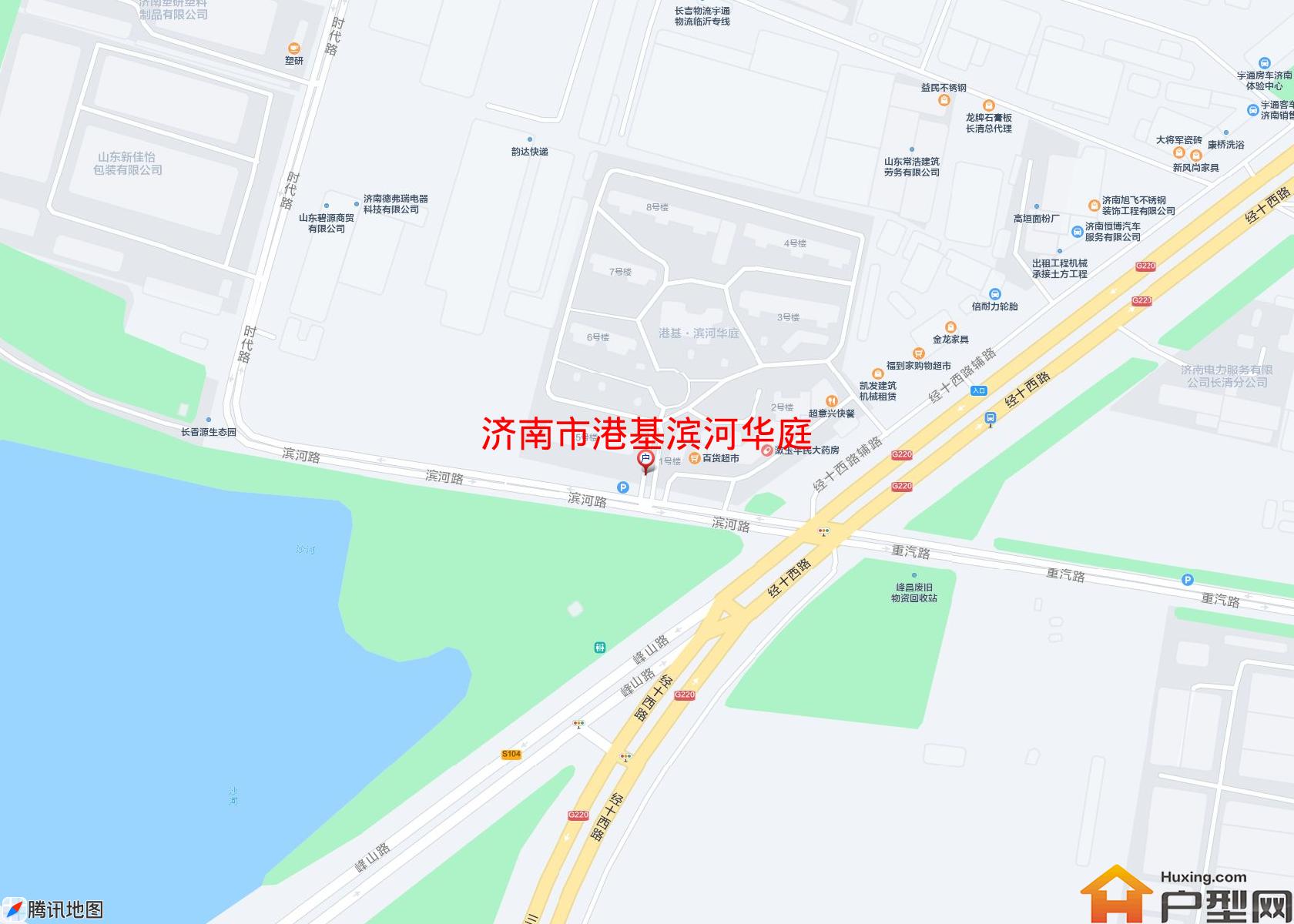 港基滨河华庭小区 - 户型网