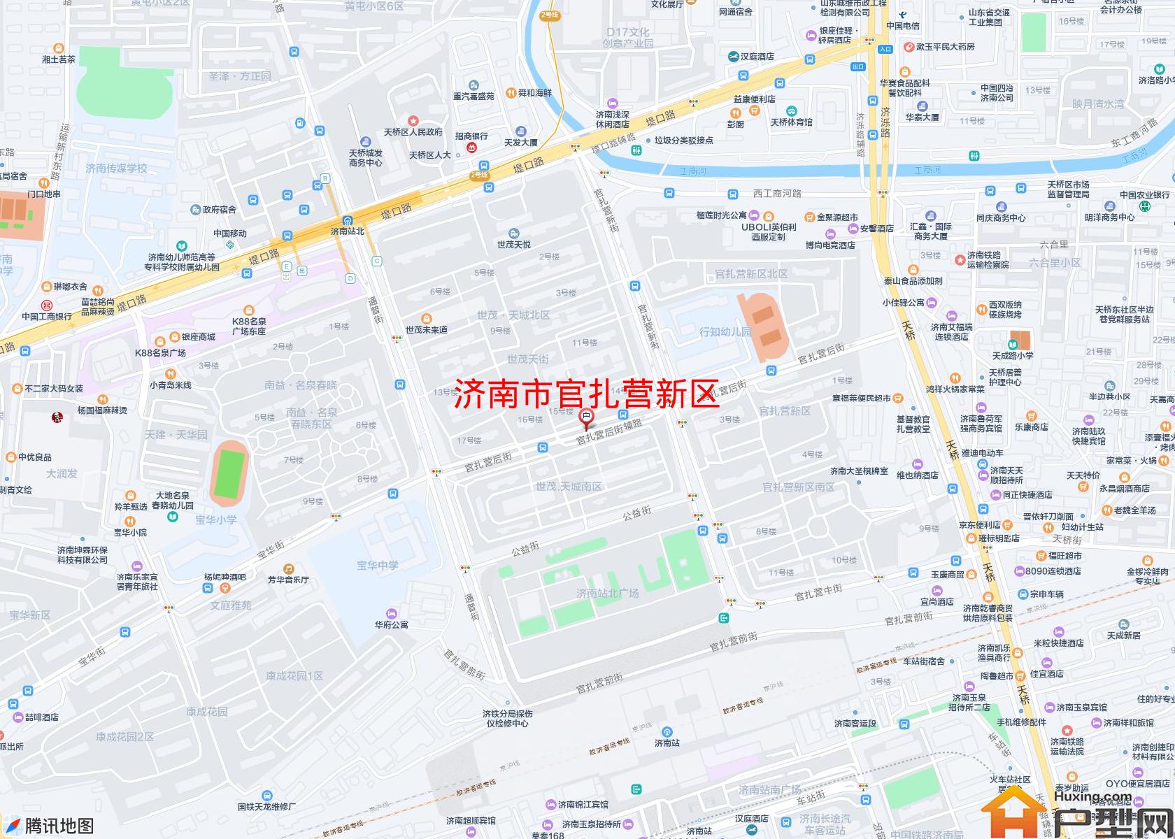 官扎营新区小区 - 户型网