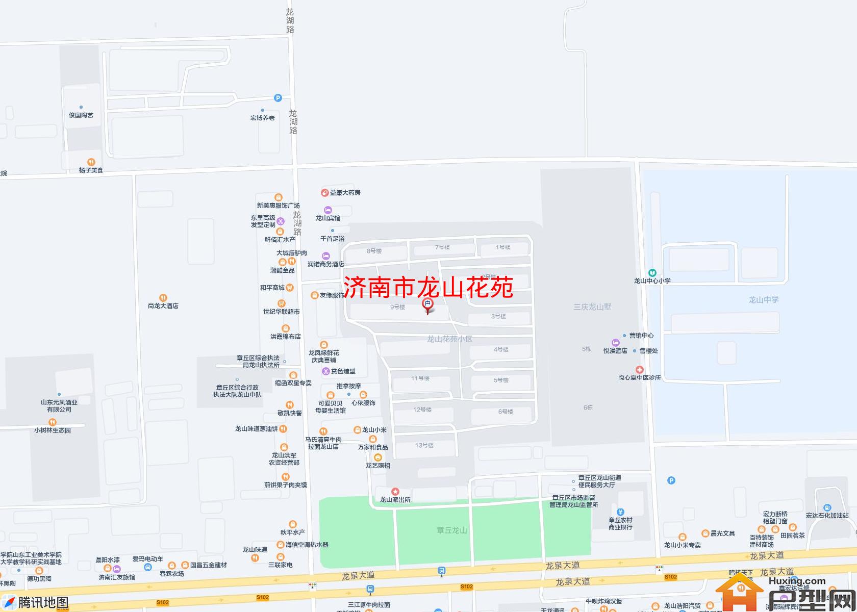 龙山花苑小区 - 户型网