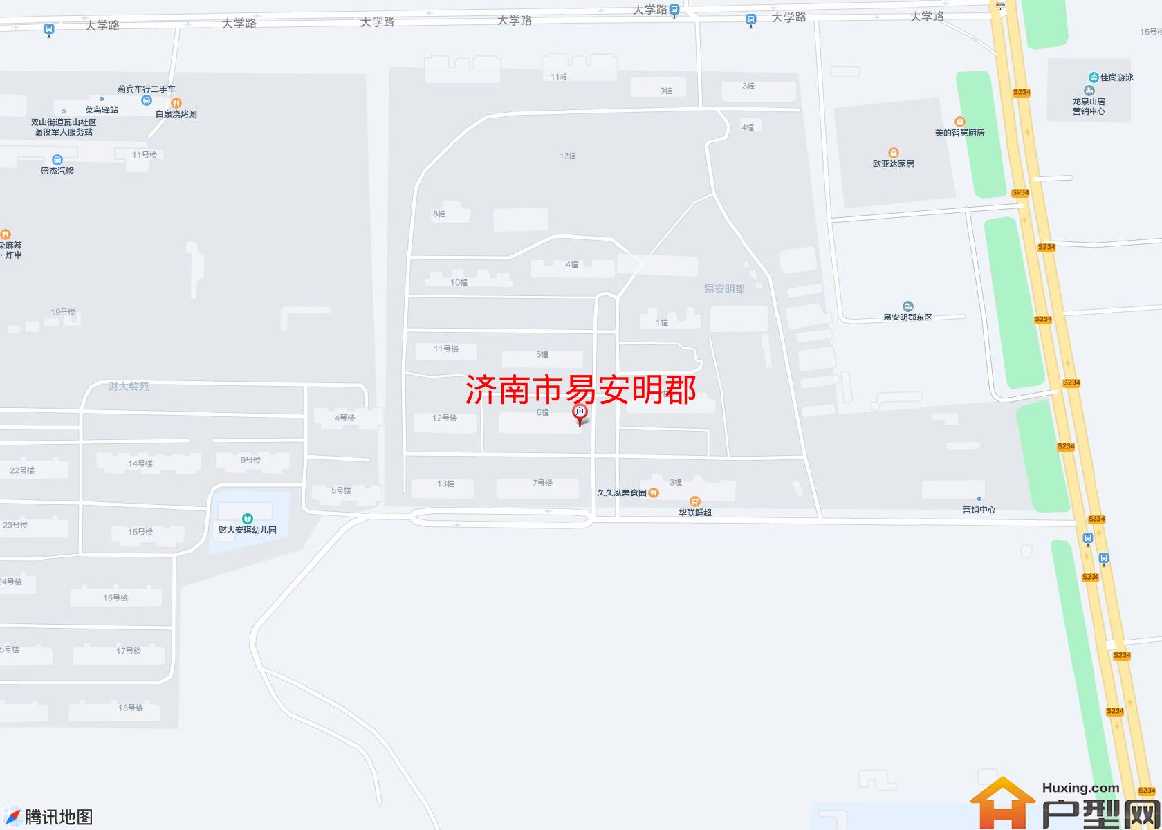 易安明郡小区 - 户型网