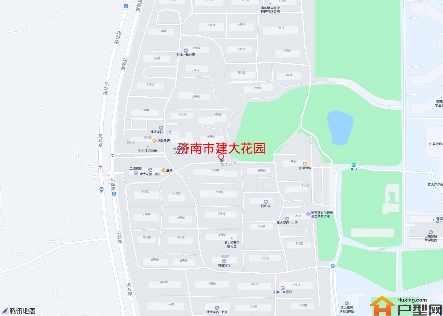 建大花园小区 - 户型网