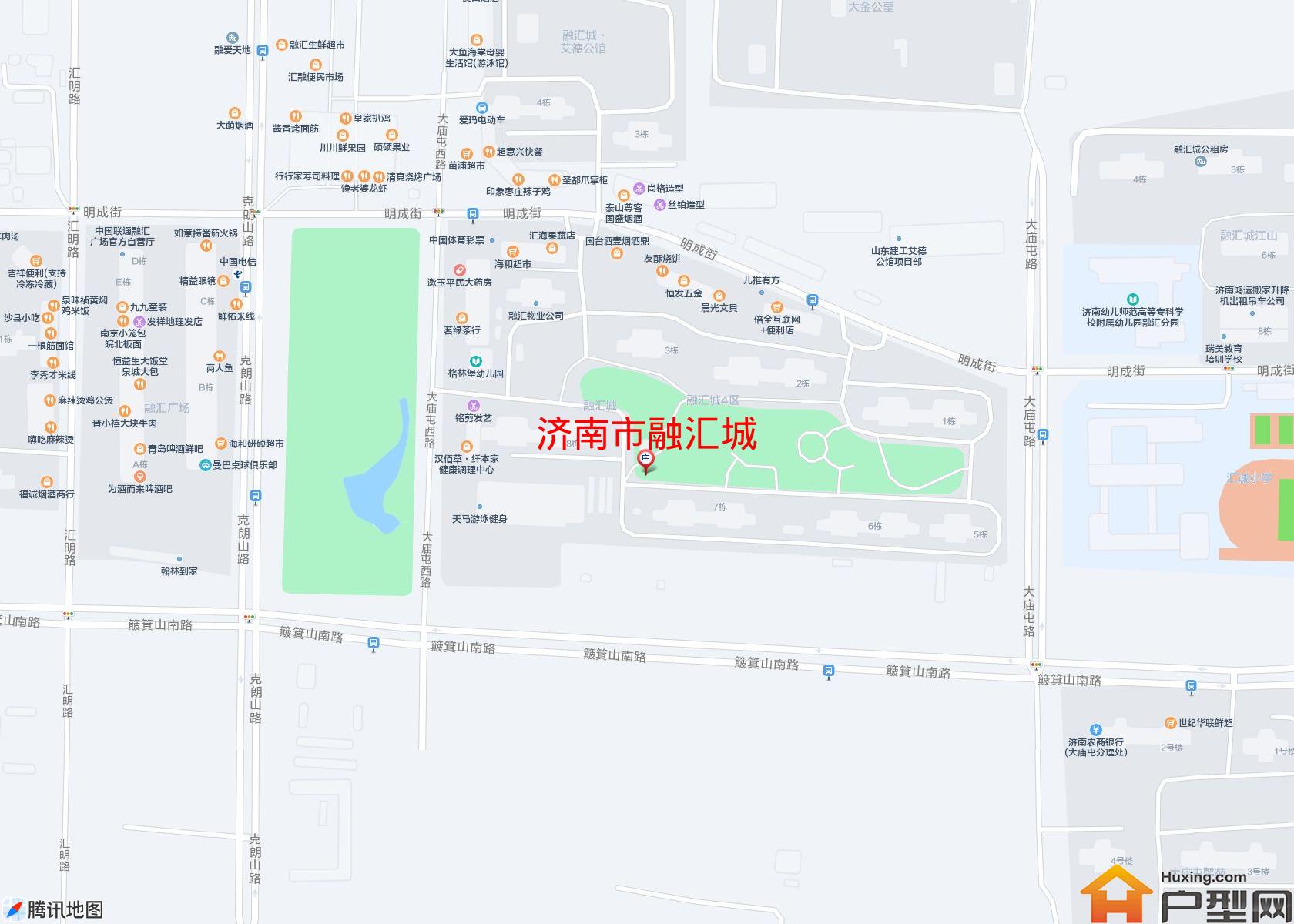 融汇城小区 - 户型网