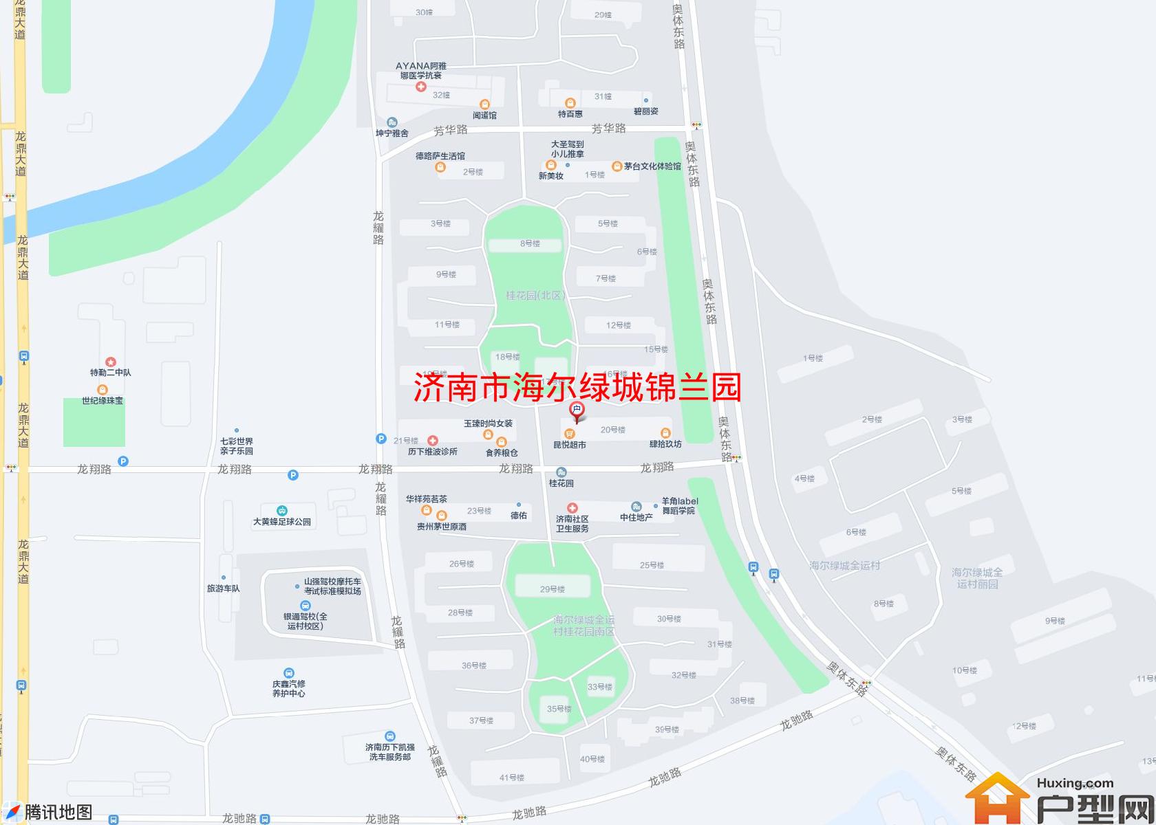 海尔绿城锦兰园小区 - 户型网