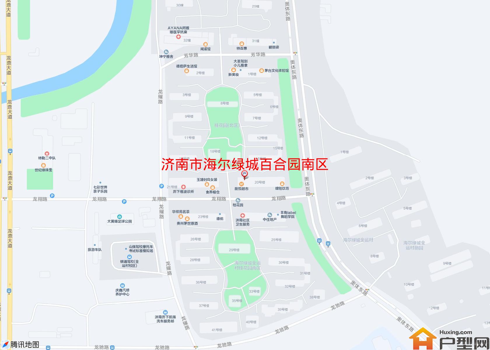 海尔绿城百合园南区小区 - 户型网