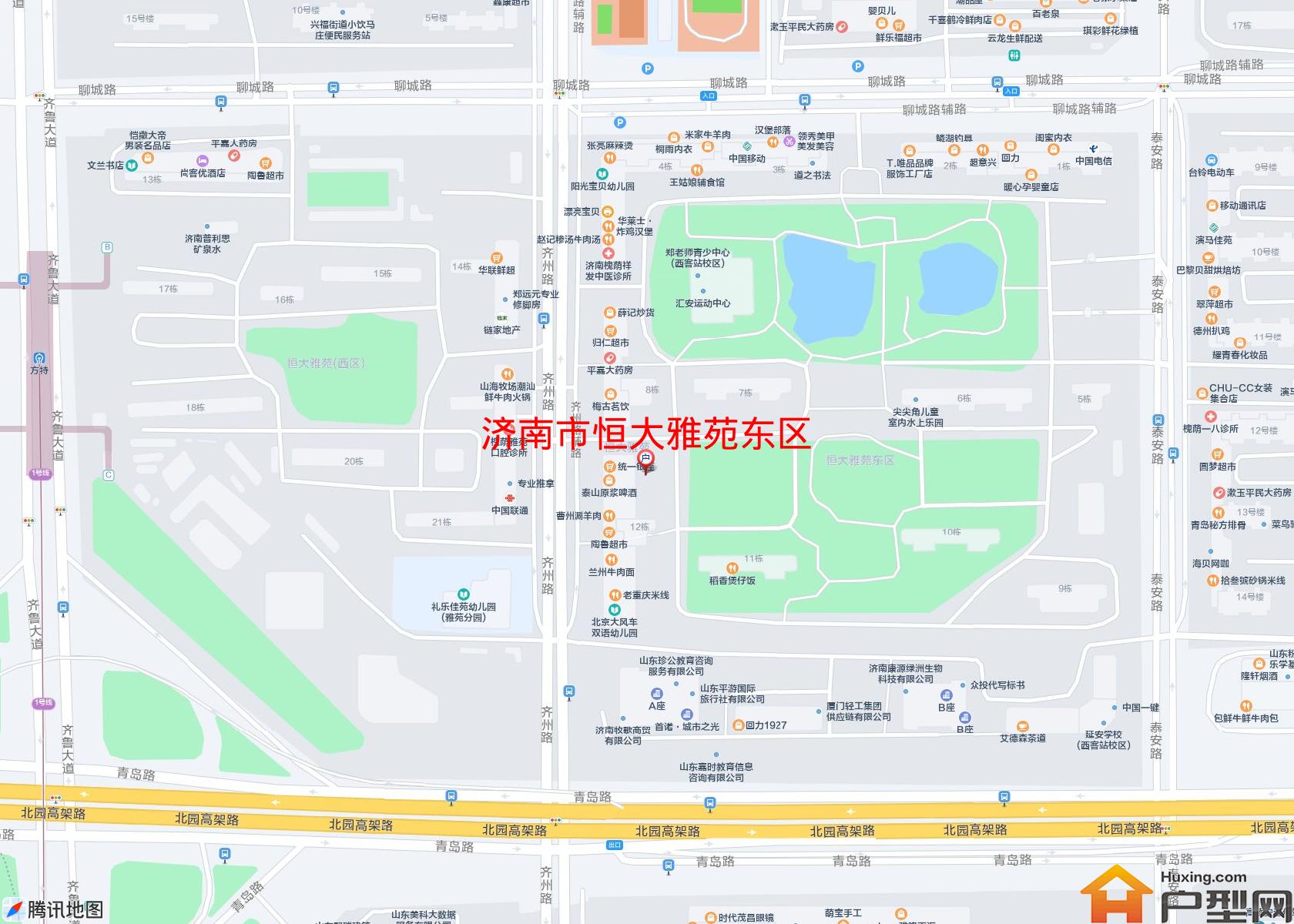 恒大雅苑东区小区 - 户型网