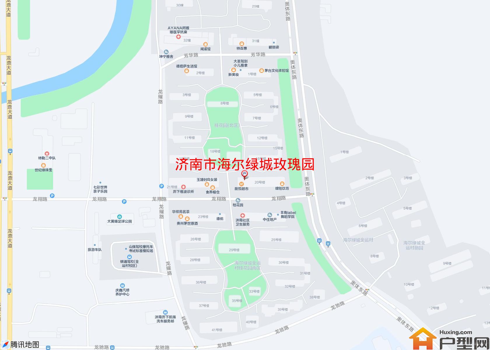 海尔绿城玫瑰园小区 - 户型网