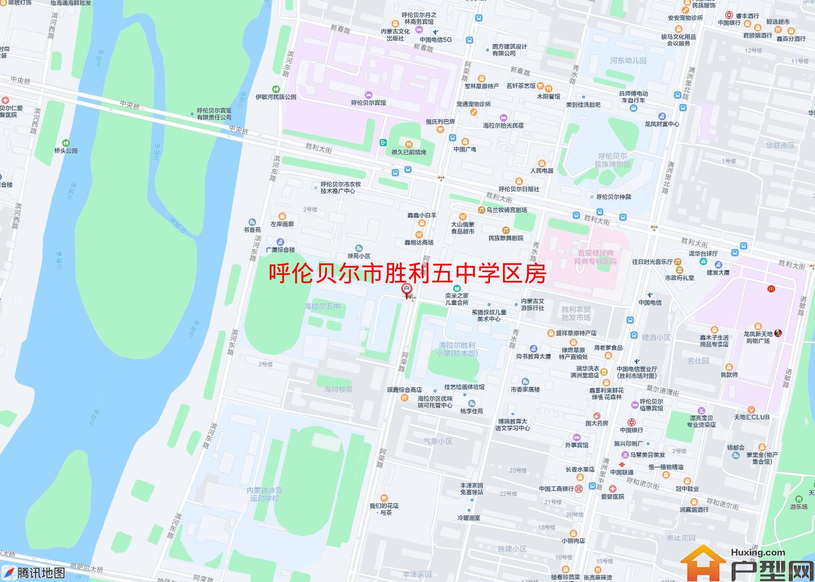 胜利五中学区房小区 - 户型网
